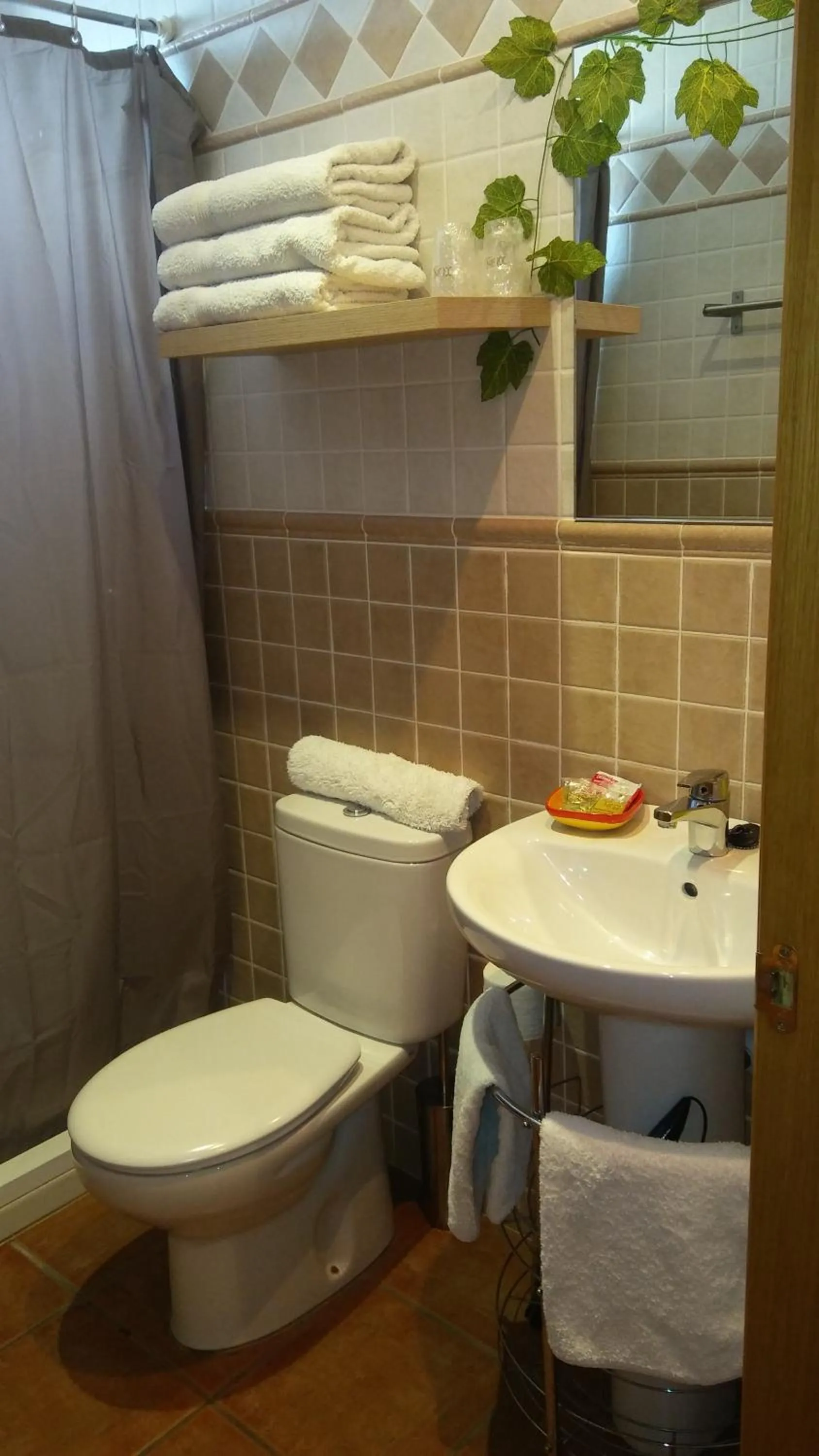 Decorative detail in Hostal Sant Roc