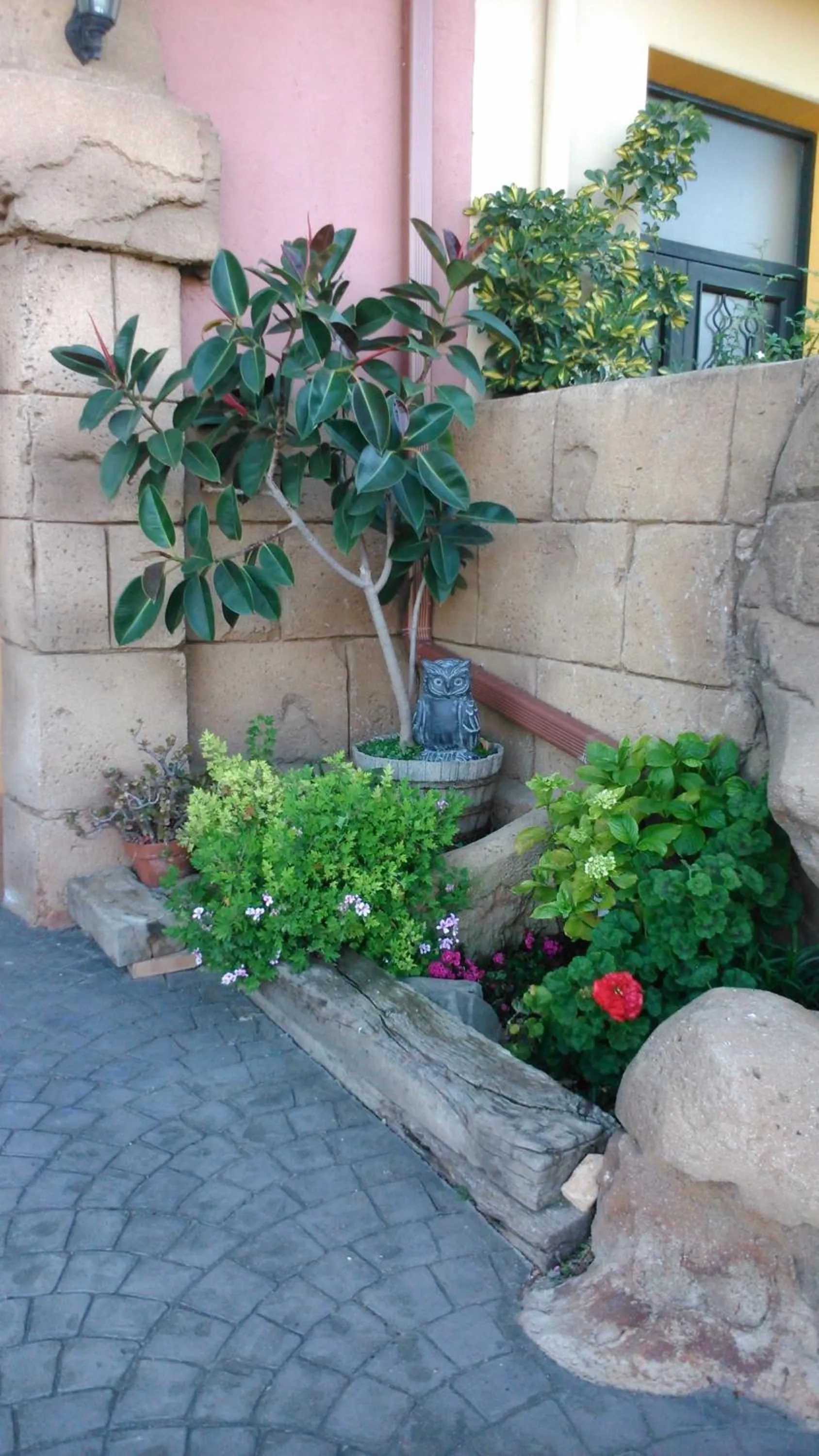 Facade/entrance in Hostal Sant Roc