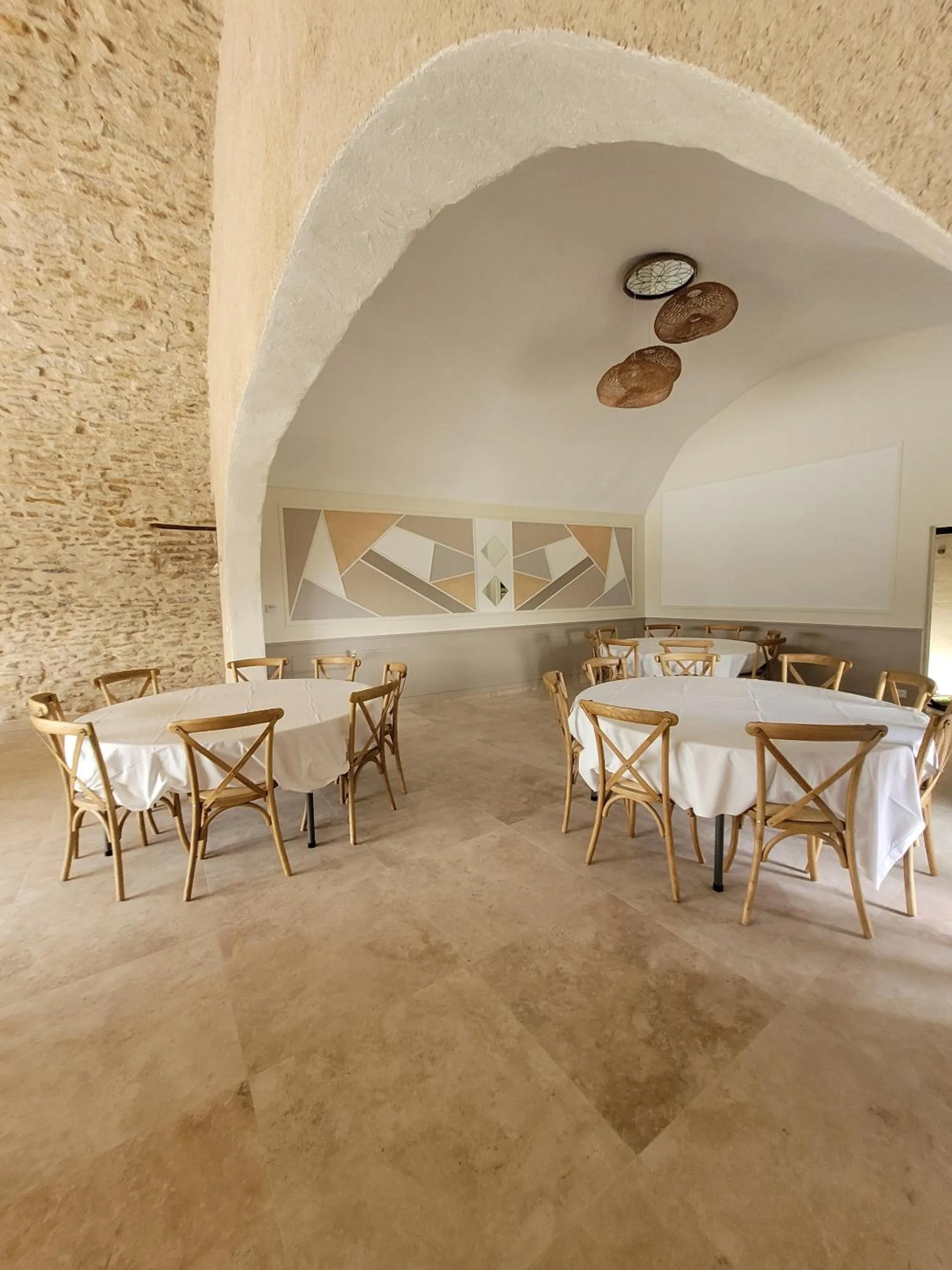 Dining area in Les Grandes Mollières