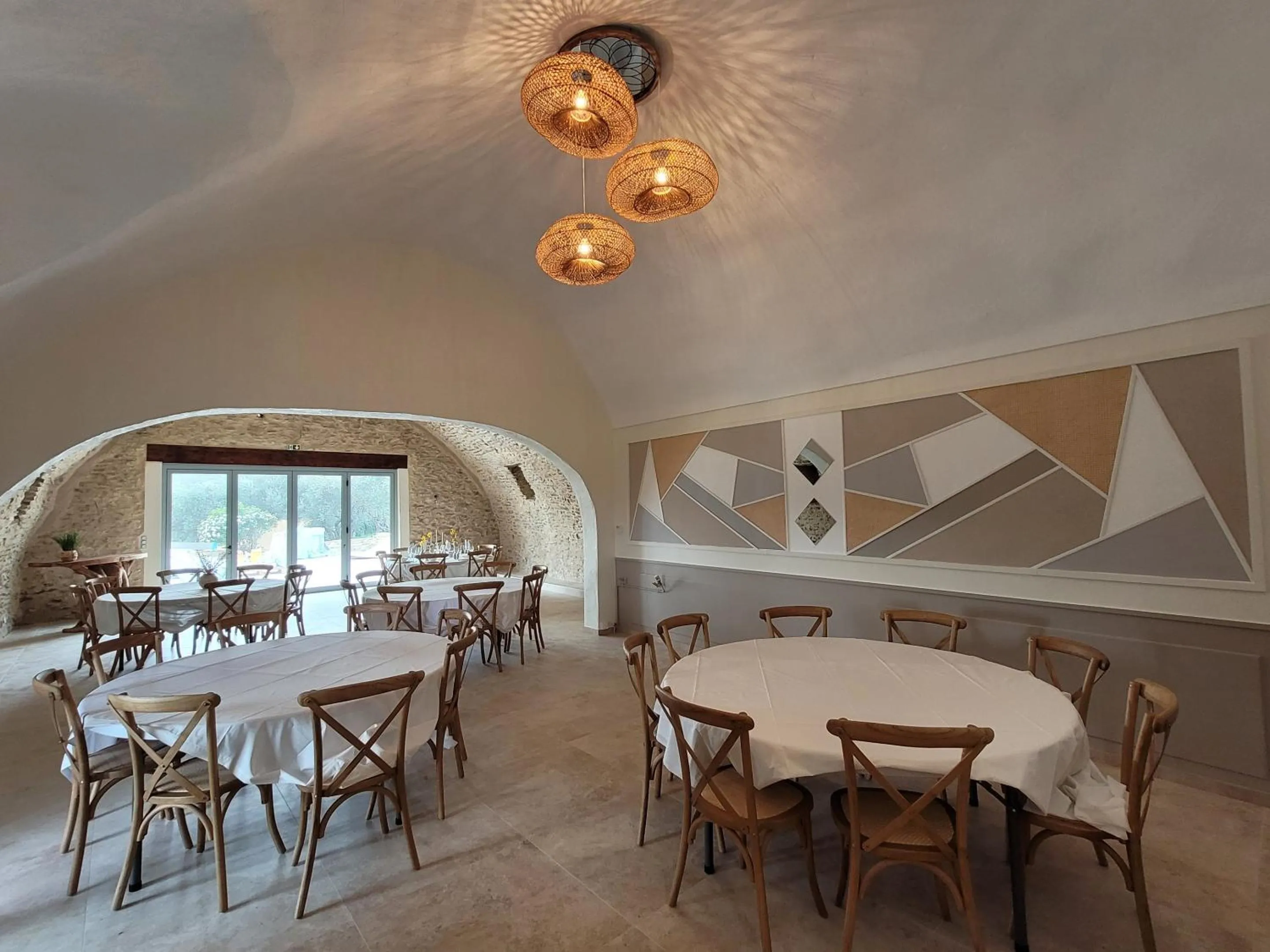 Dining area in Les Grandes Mollières