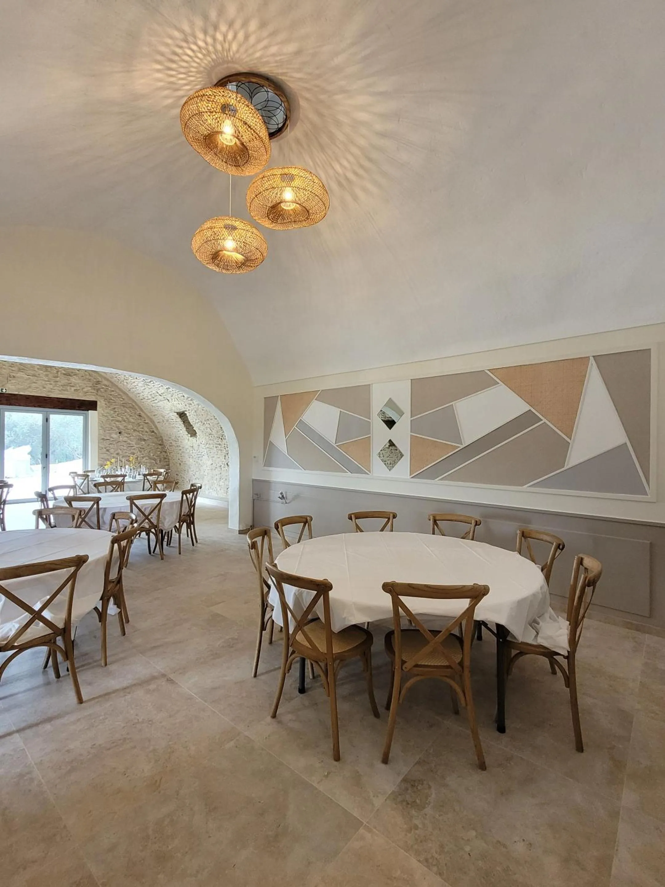 Dining area in Les Grandes Mollières