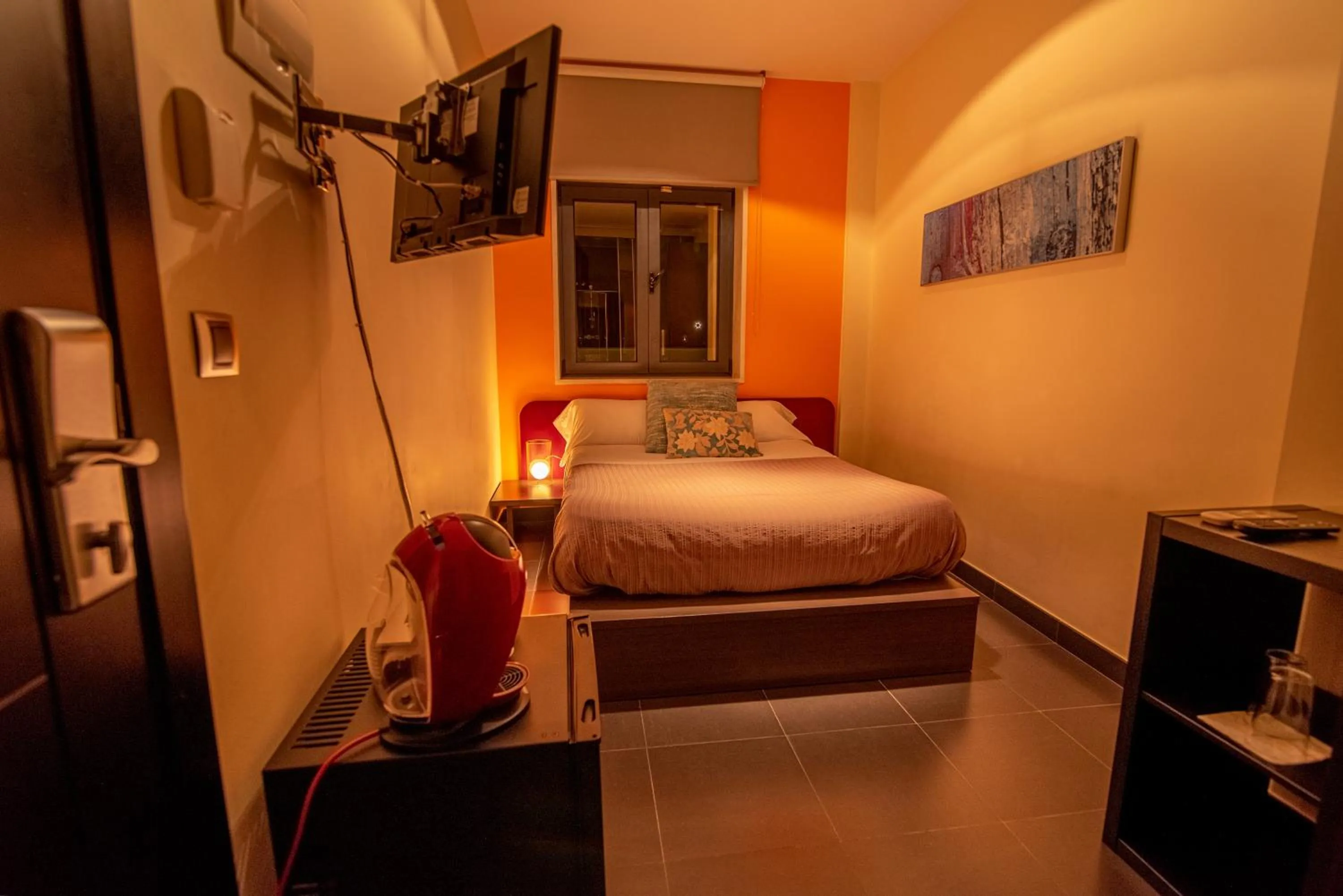 Bed in Hotel Los Nardos