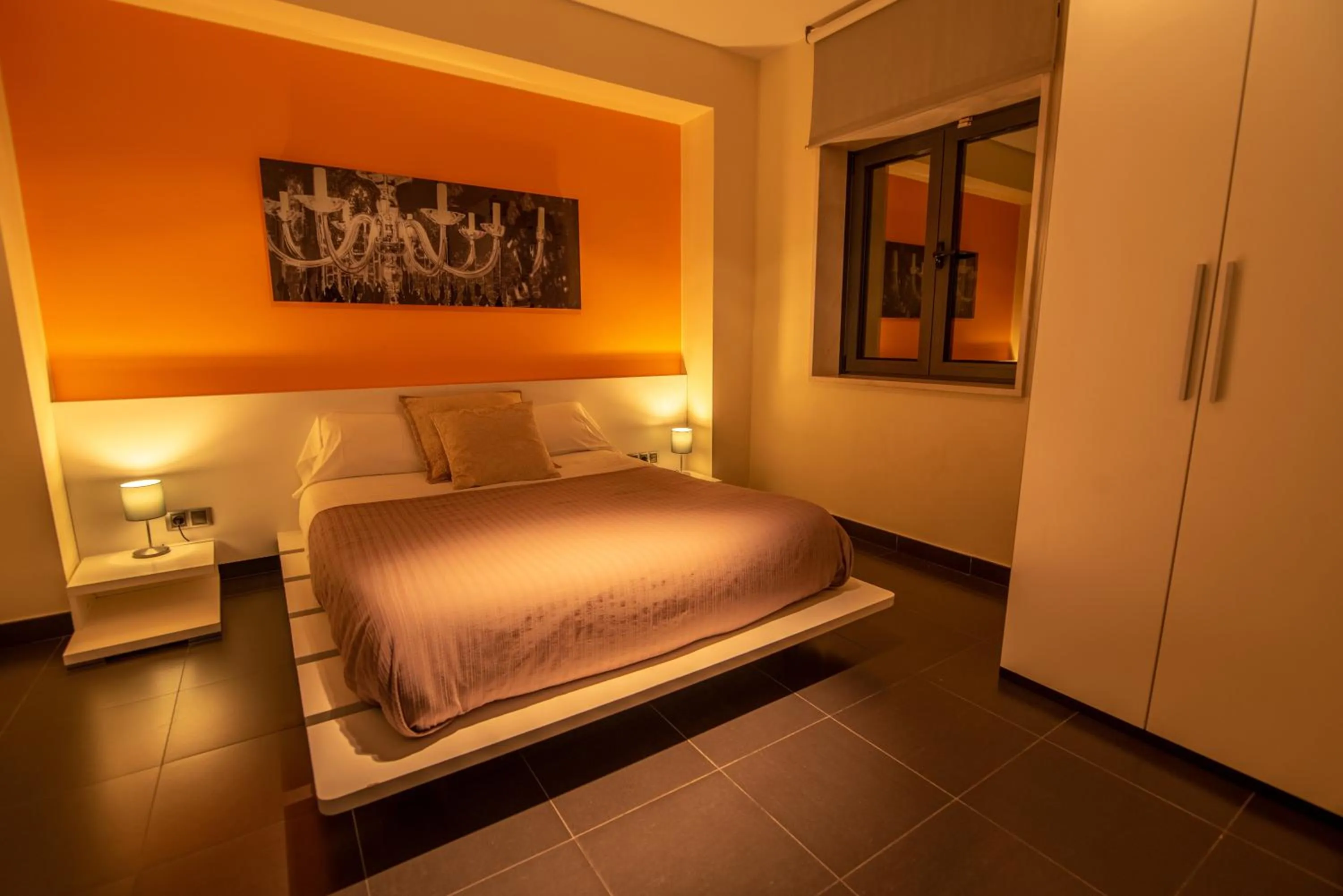 Bed in Hotel Los Nardos