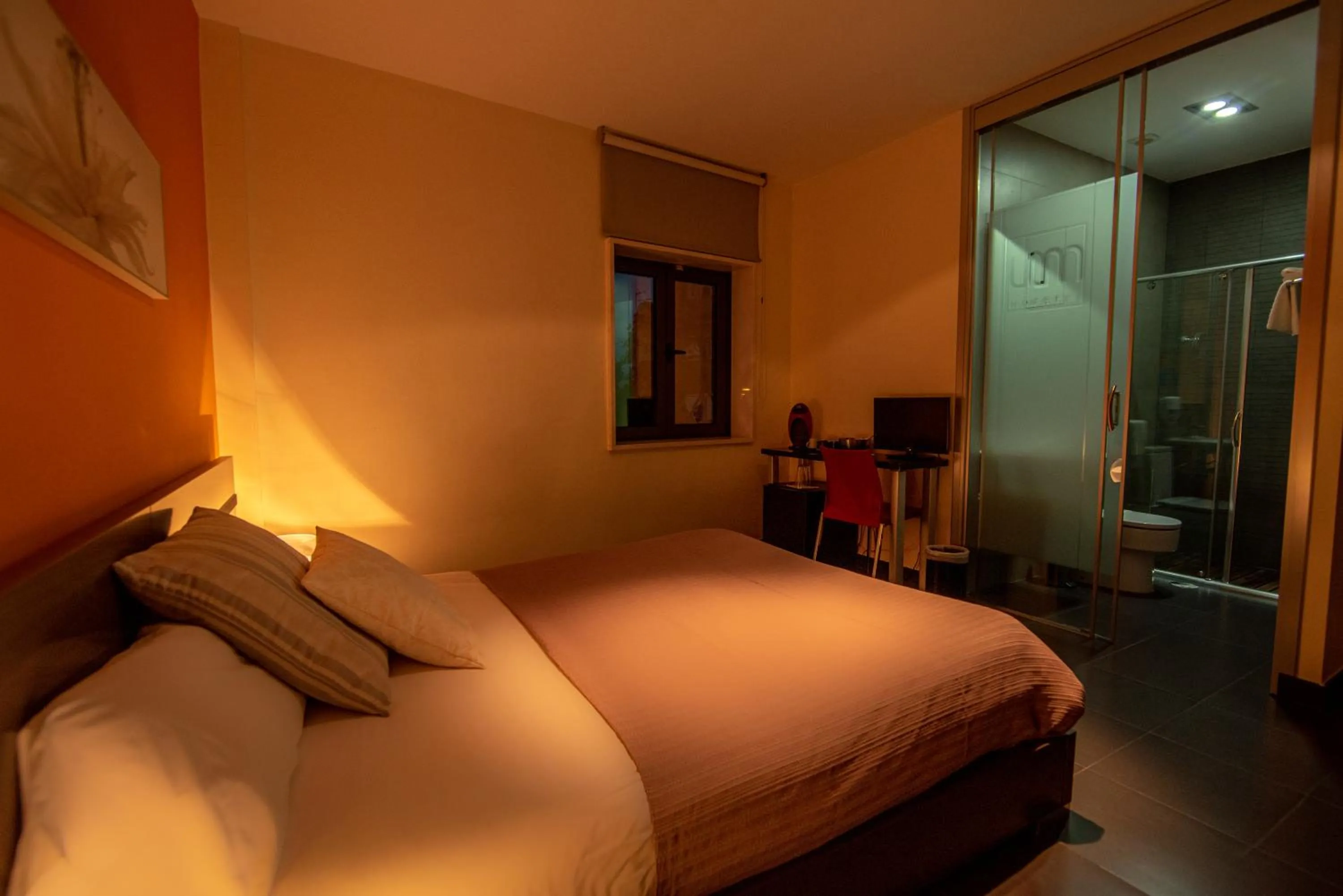 Bed in Hotel Los Nardos