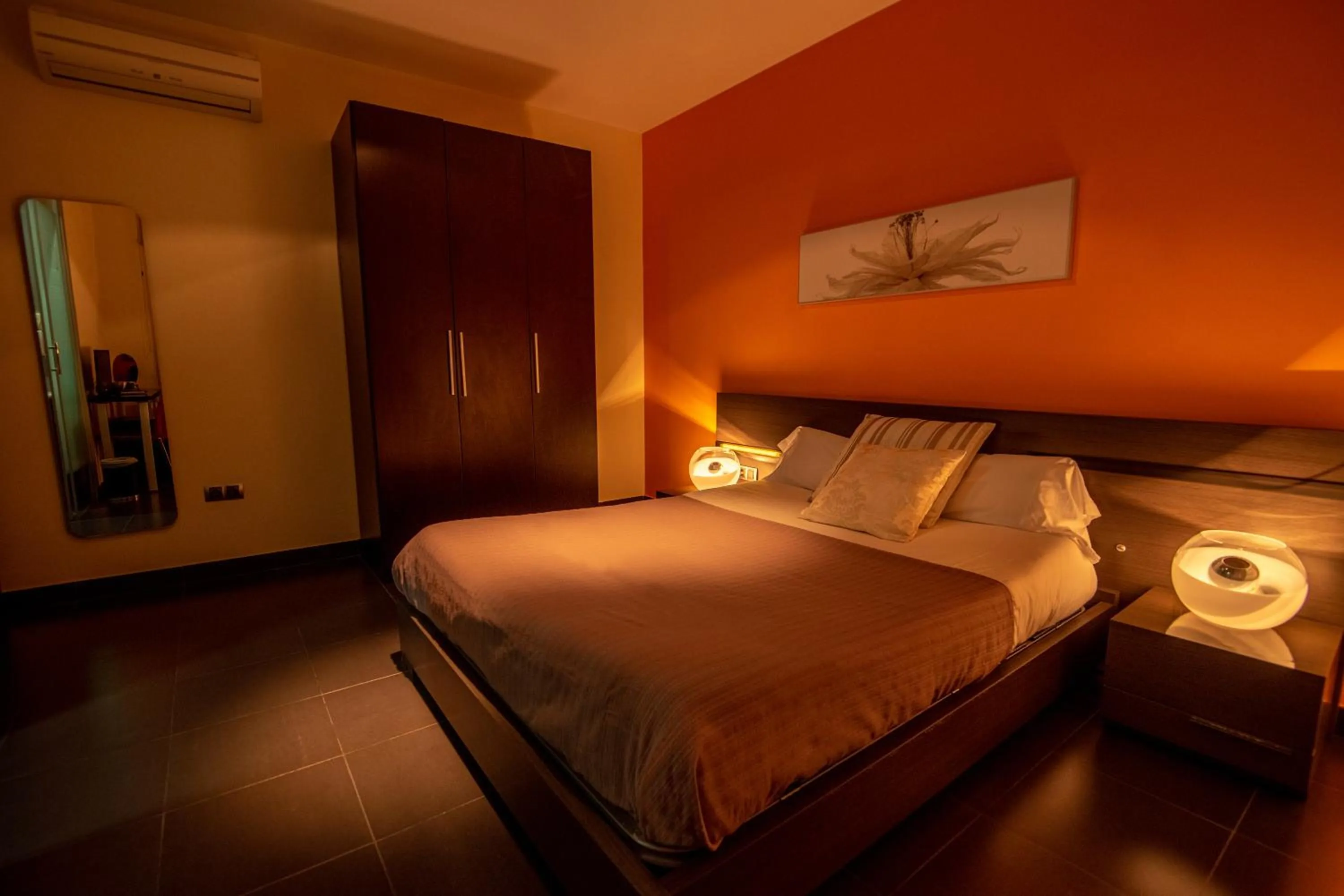 Bed in Hotel Los Nardos