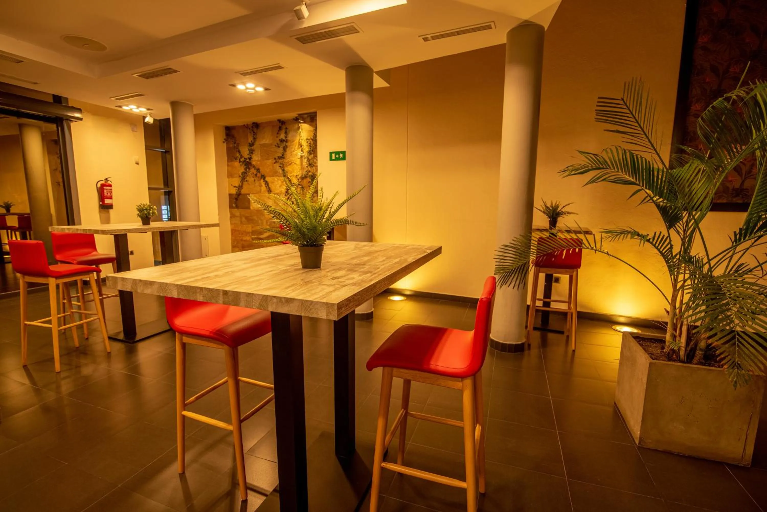 Communal lounge/ TV room in Hotel Los Nardos