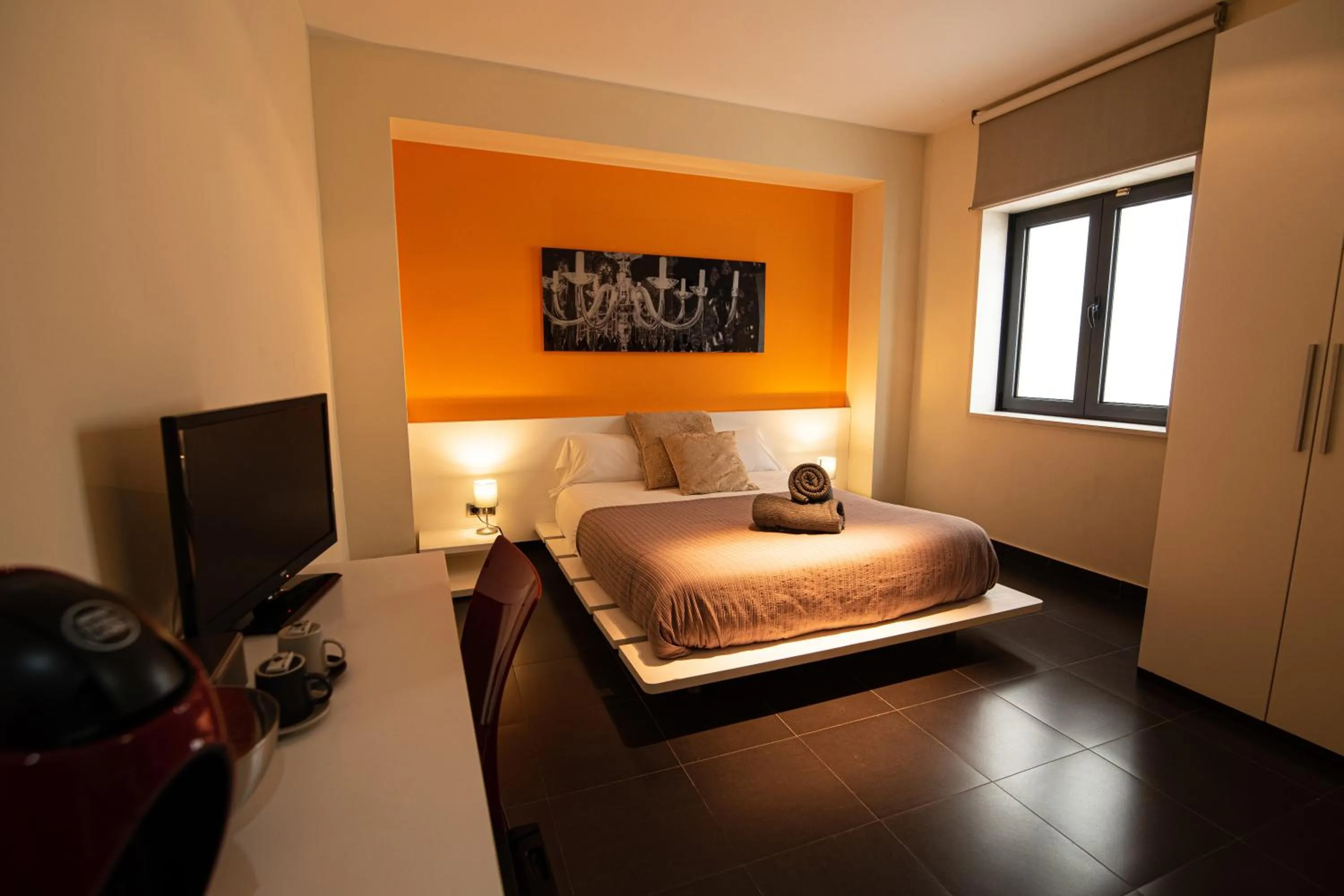 Bed in Hotel Los Nardos