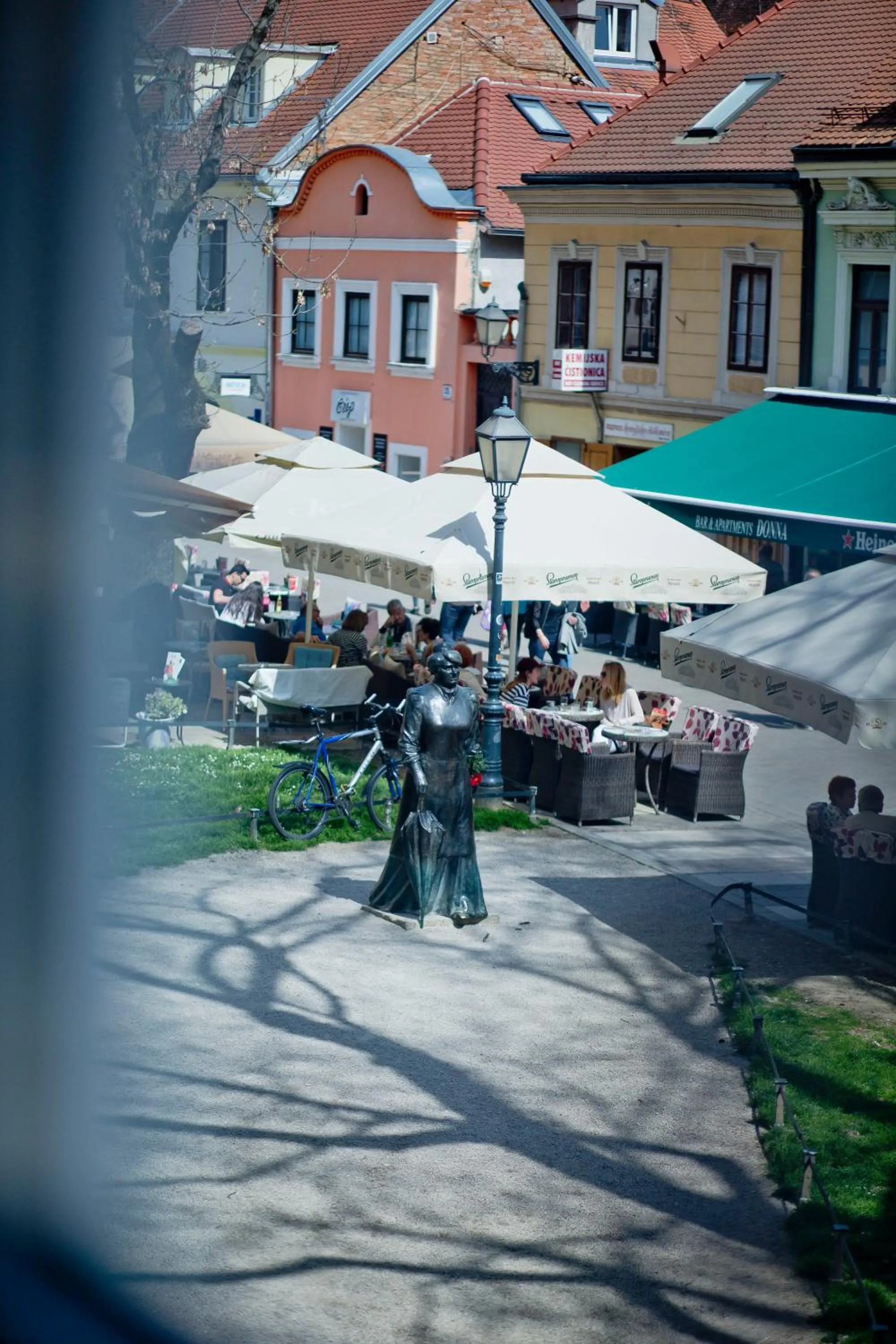 City view in Rooms Zagreb 17