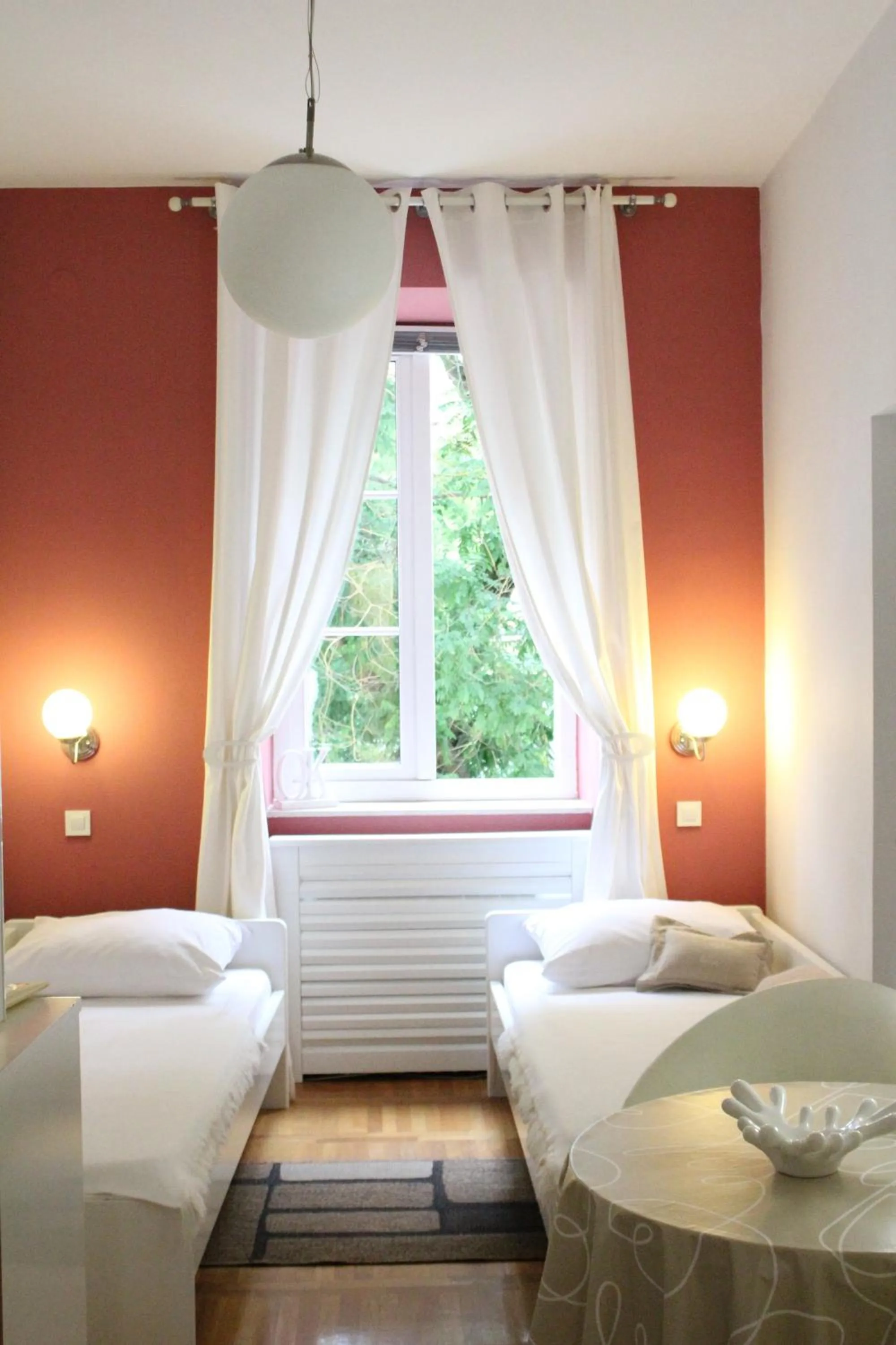 Bed in Rooms Zagreb 17