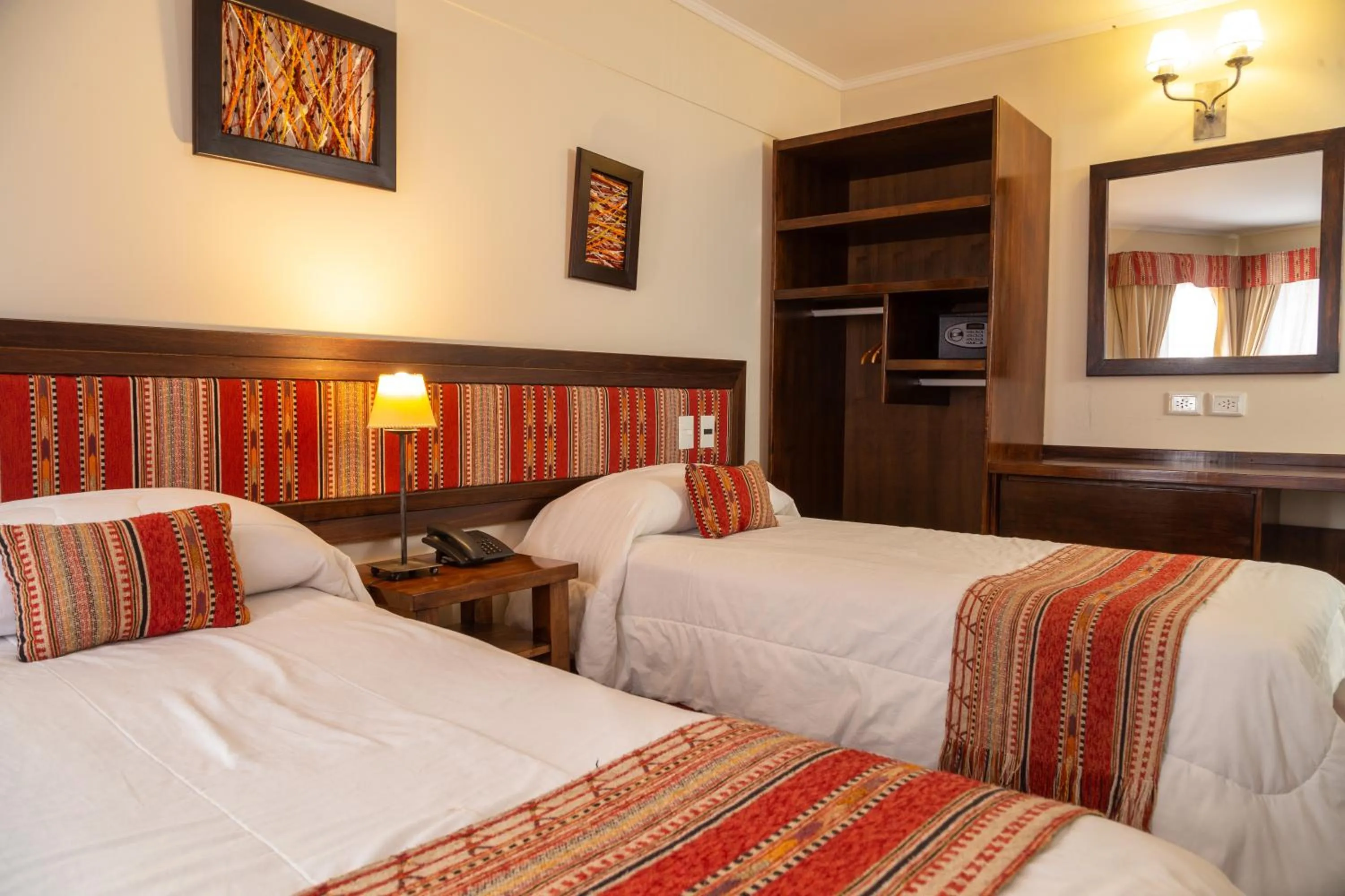 Bed in Hotel Cottbus