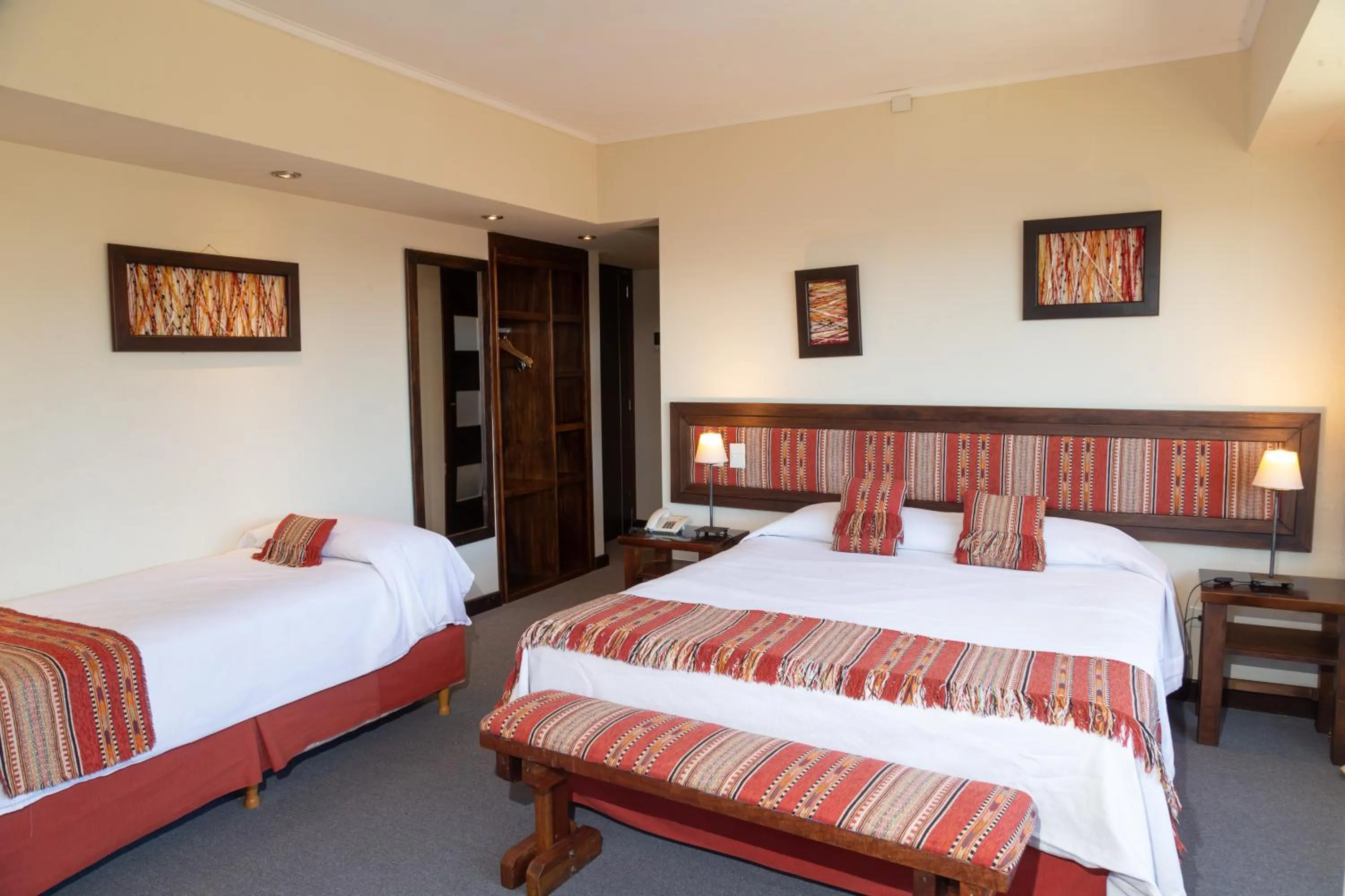 Bed in Hotel Cottbus