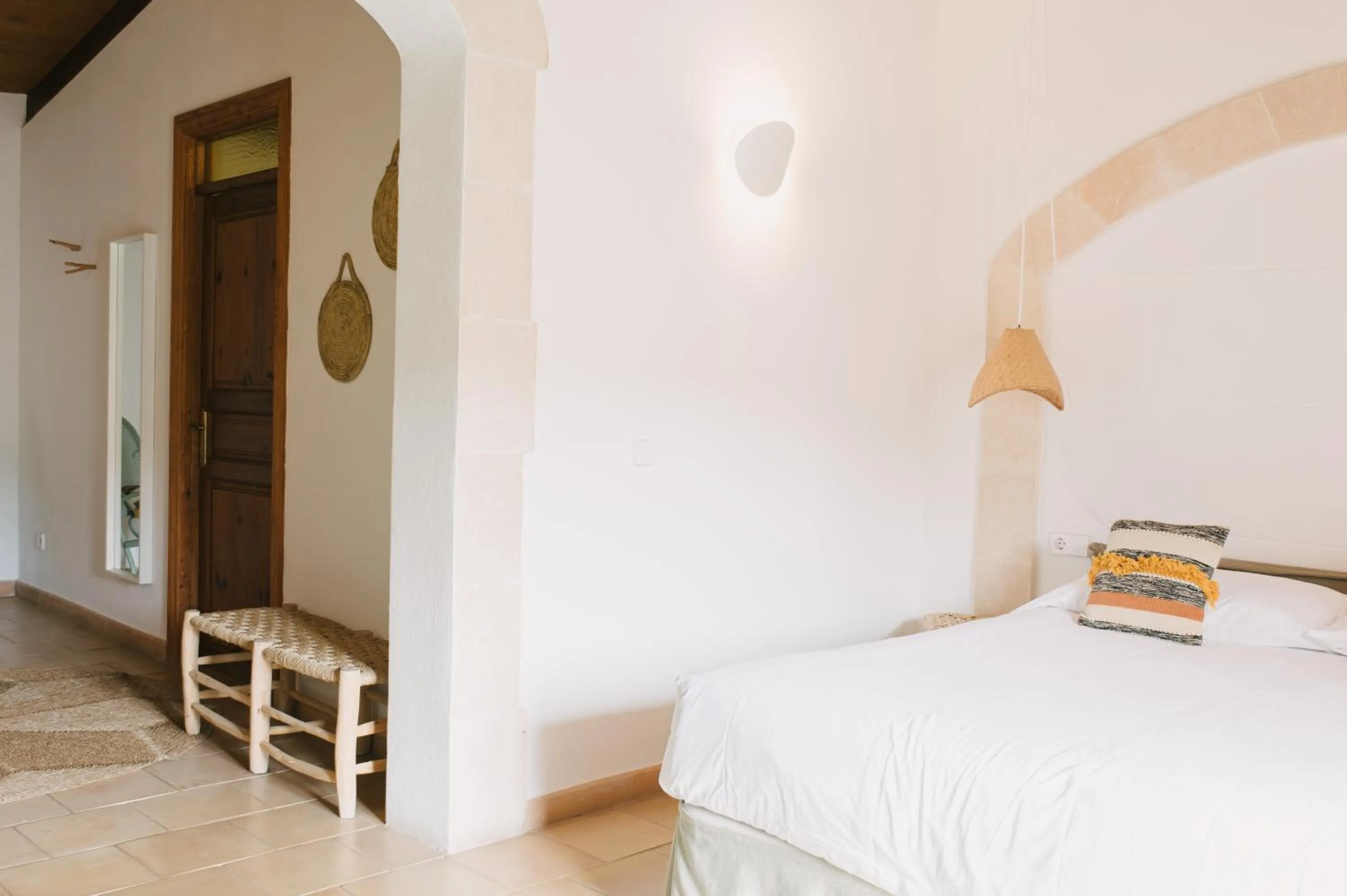 Bed in Curolla Petit Hotel