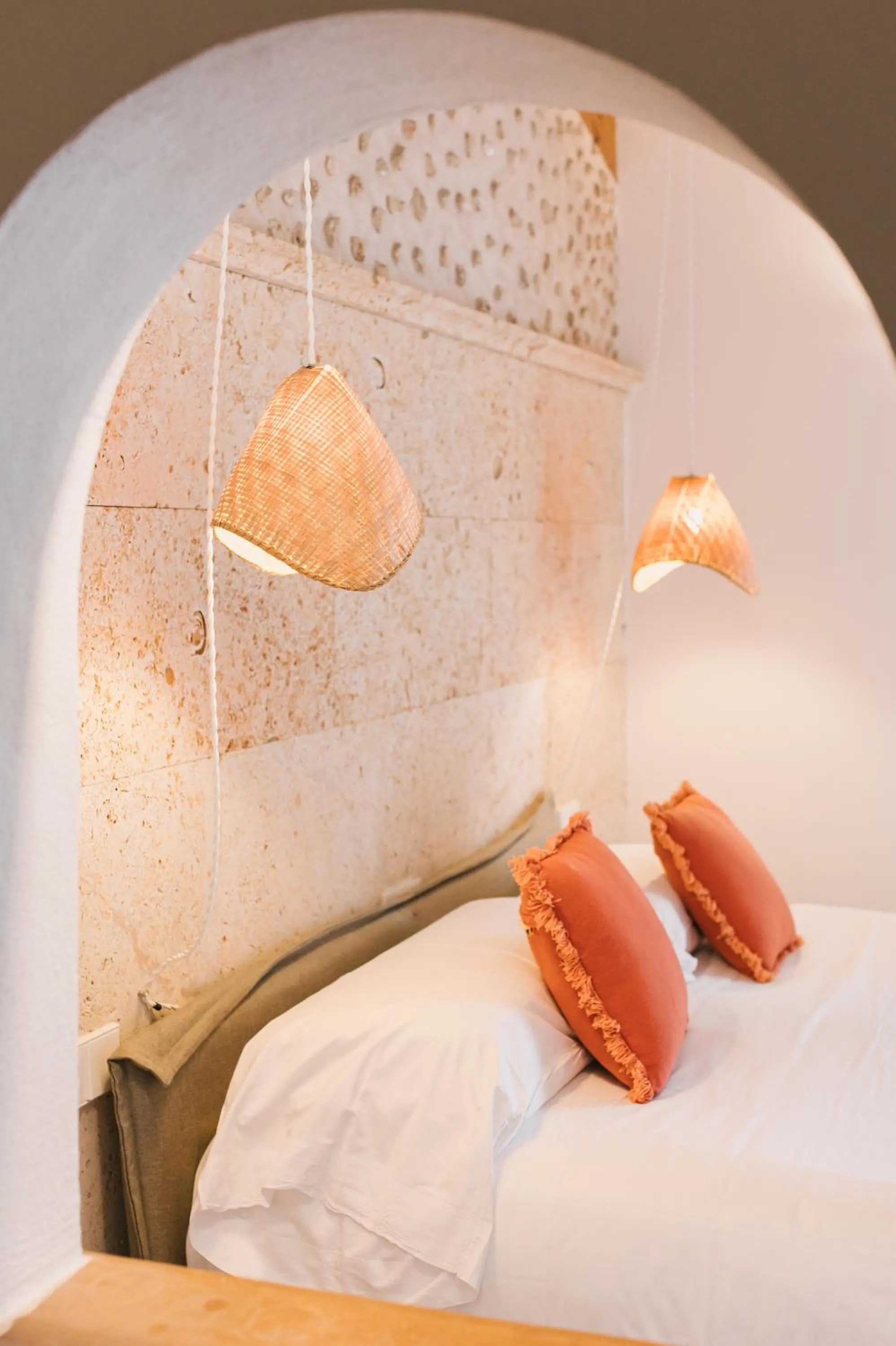 Bed in Curolla Petit Hotel