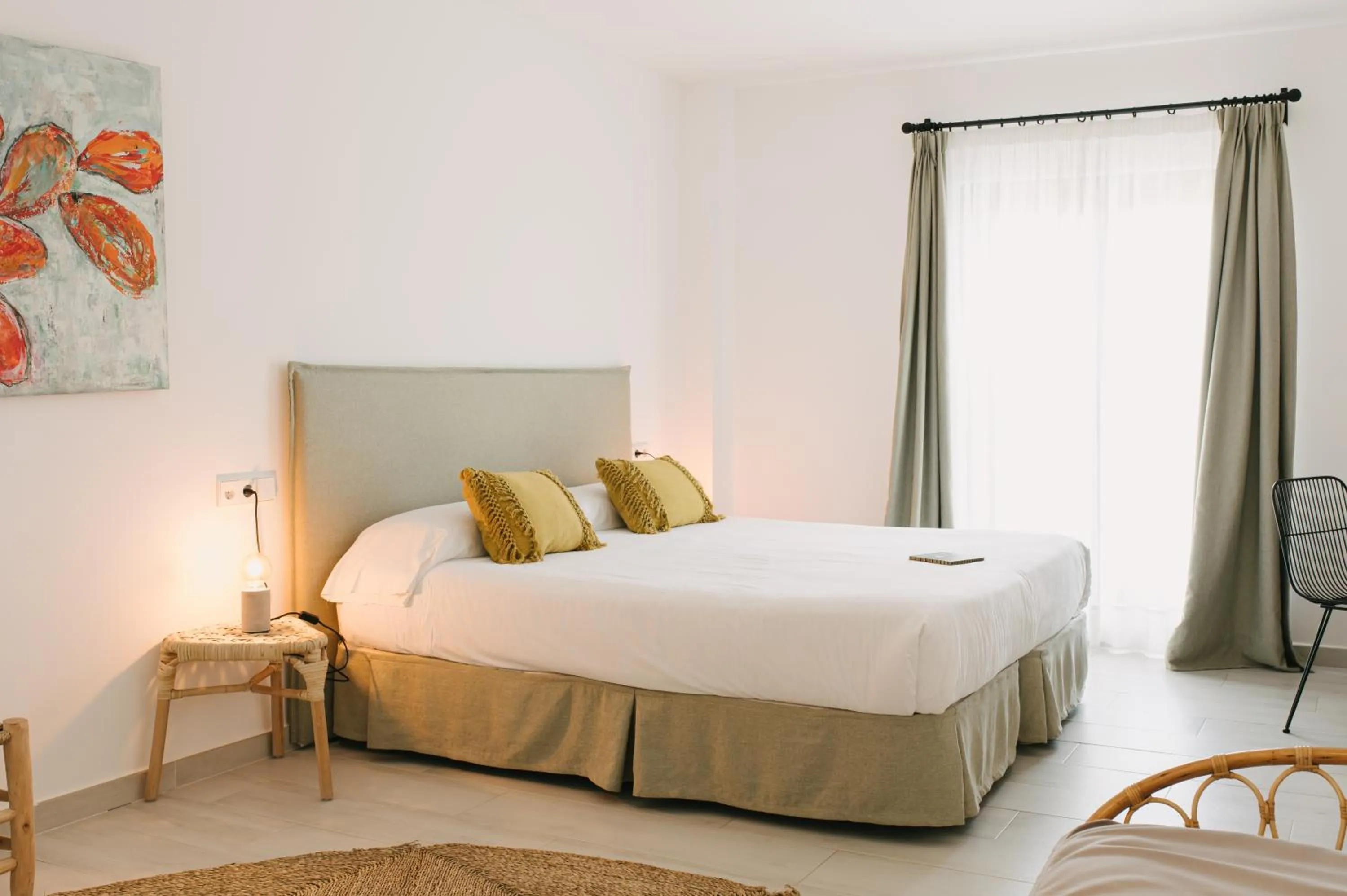 Bed in Curolla Petit Hotel