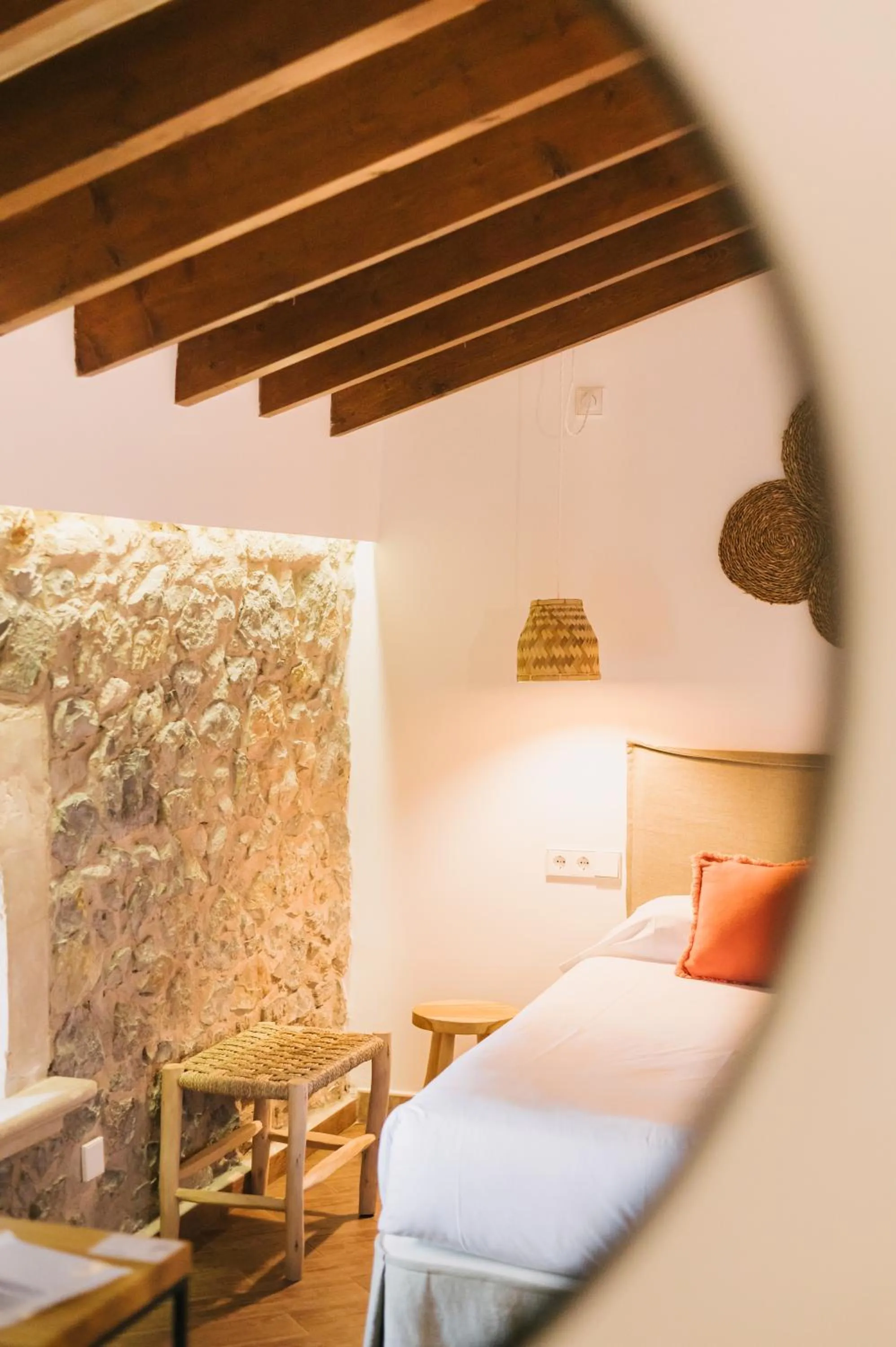 Bed in Curolla Petit Hotel