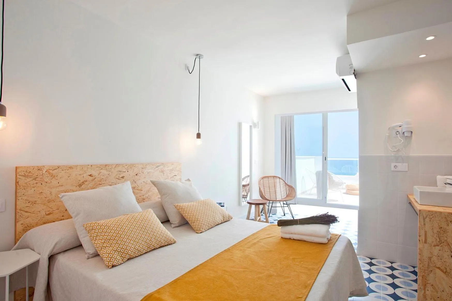 Bedroom, Bed in BJ Cala Morlanda Estudios