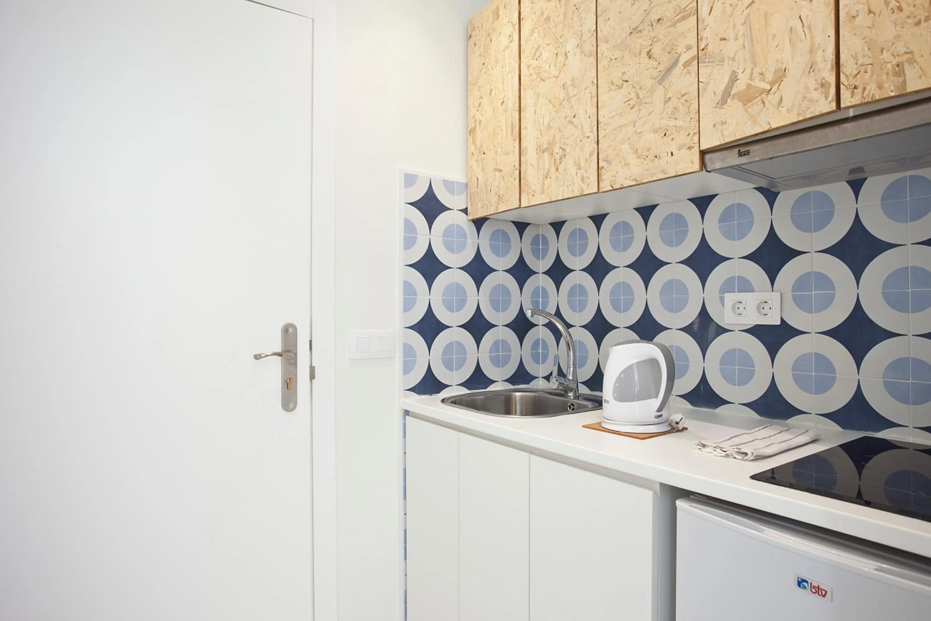 Kitchen or kitchenette in BJ Cala Morlanda Estudios