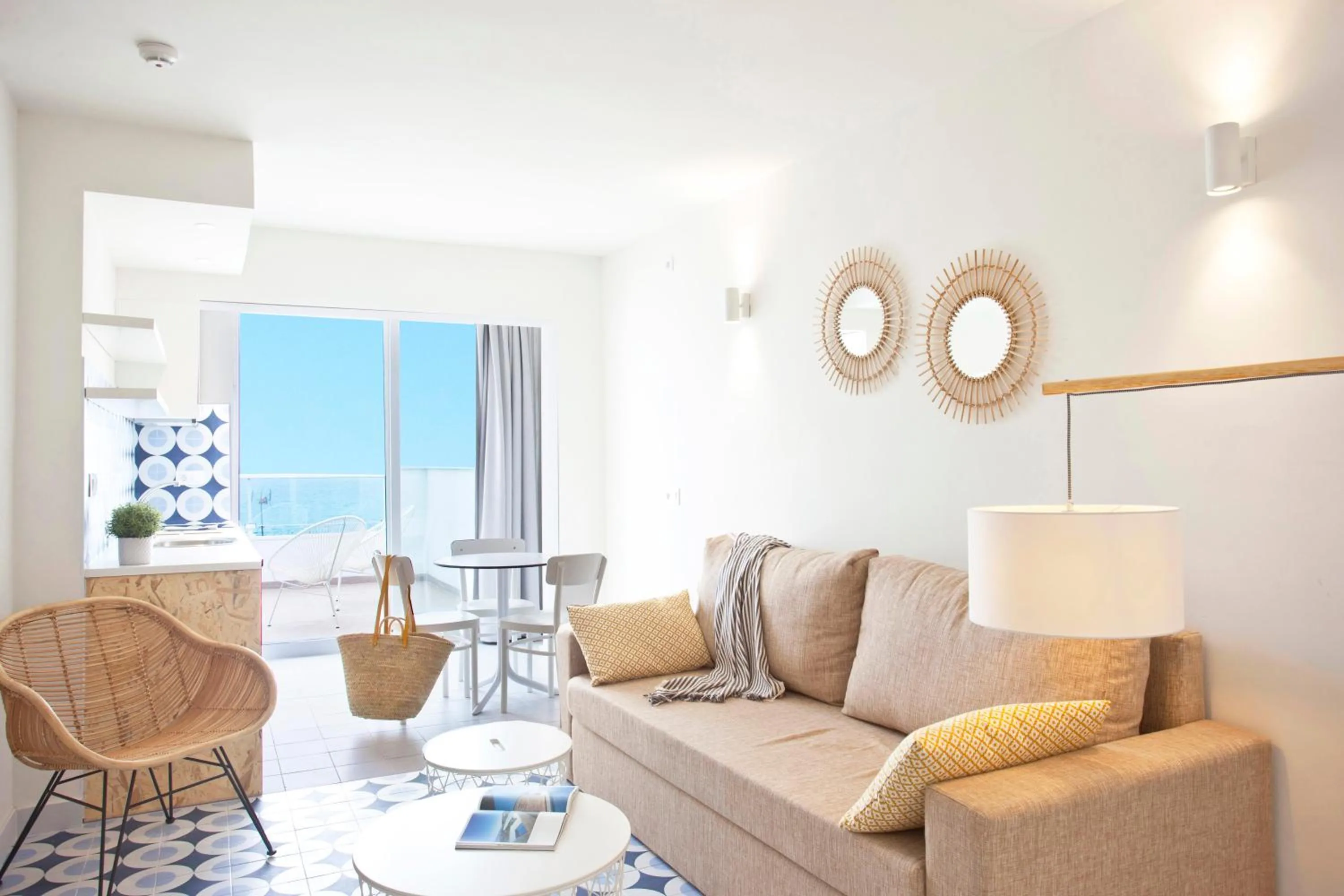 Seating area in BJ Cala Morlanda Estudios