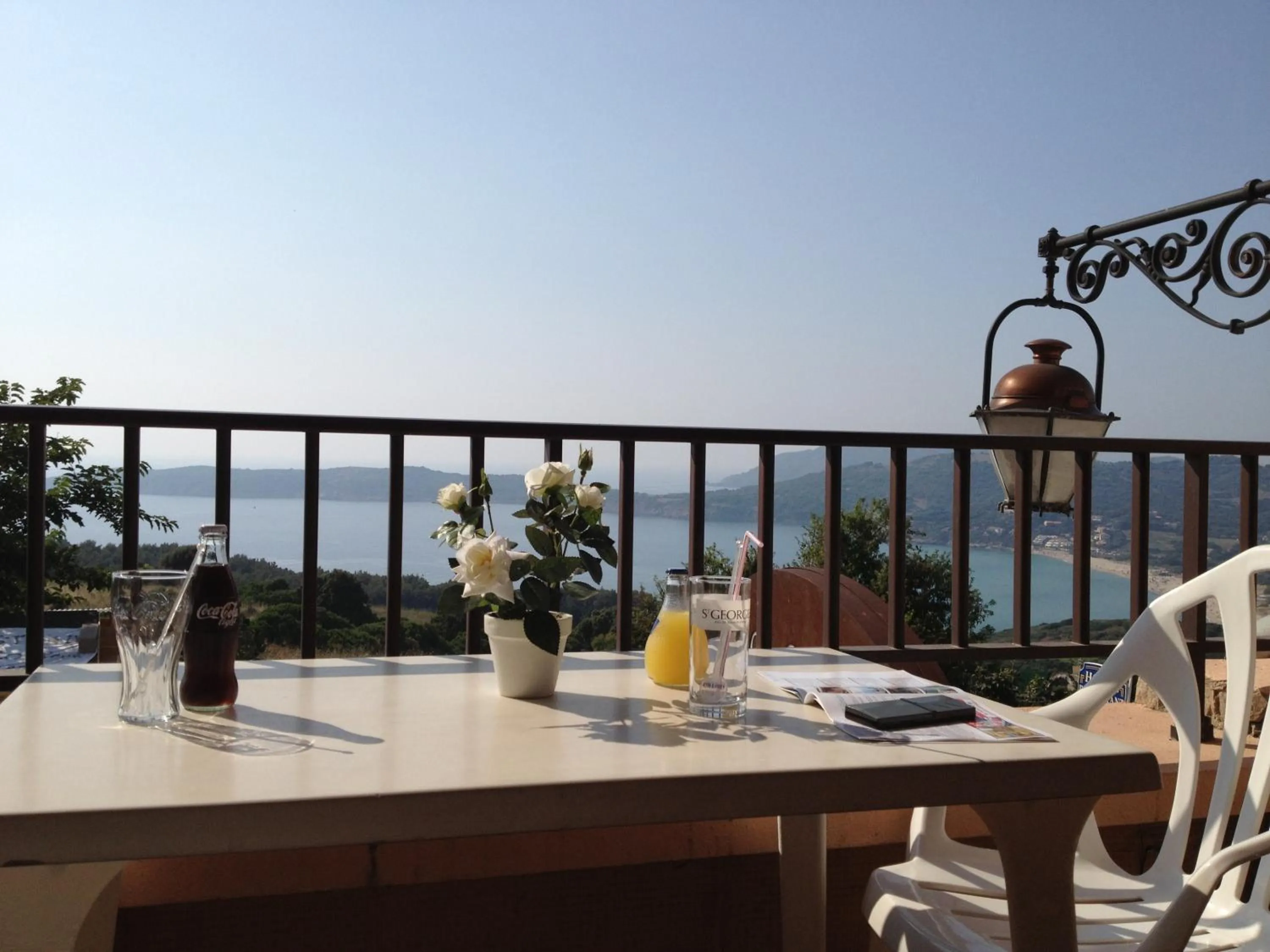 Balcony/Terrace in Hotel & Restaurant le Saint Jean