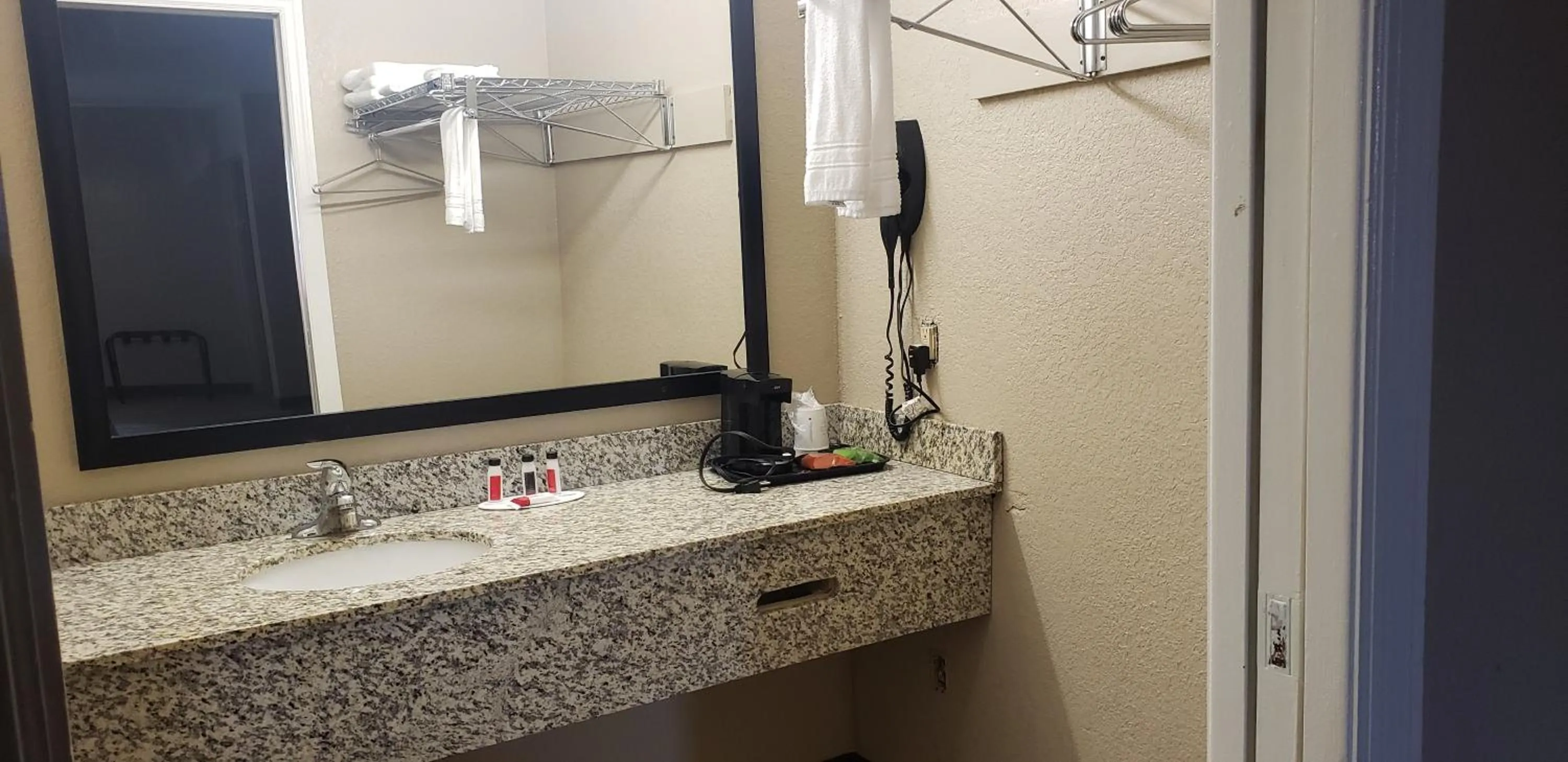 Bathroom in Travel Inn Of Sidney Ohio