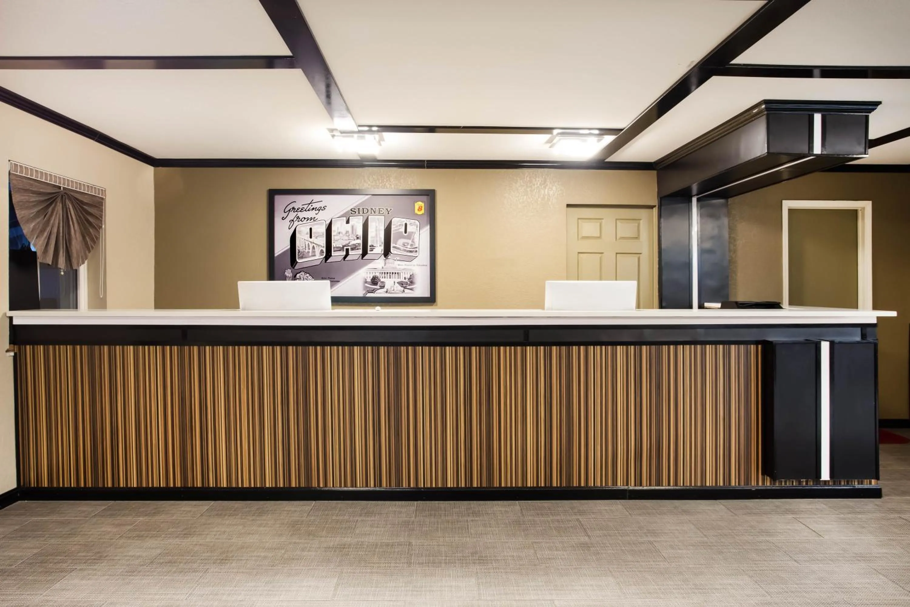 Lobby or reception in Travel Inn Of Sidney Ohio