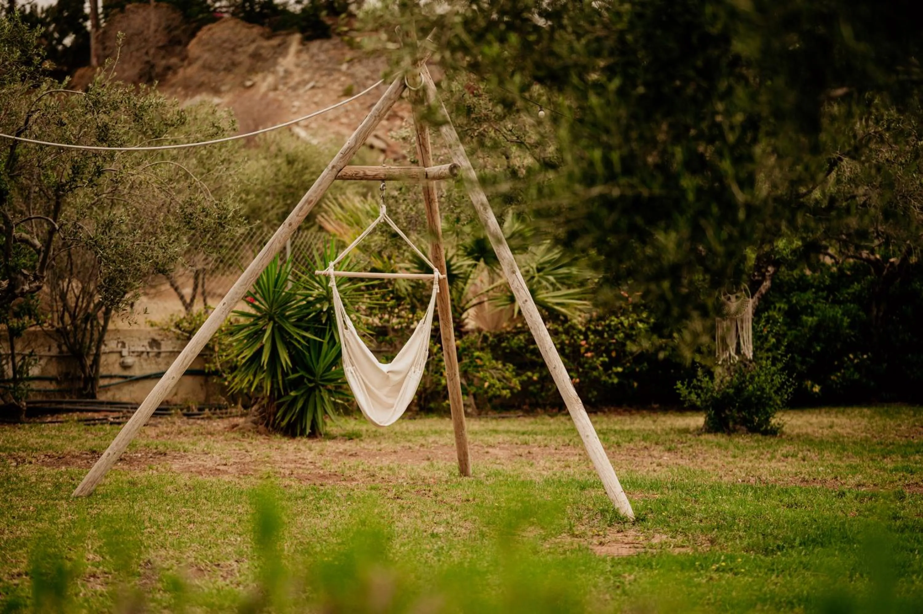 Garden in Iphigenia Mythic Retreat