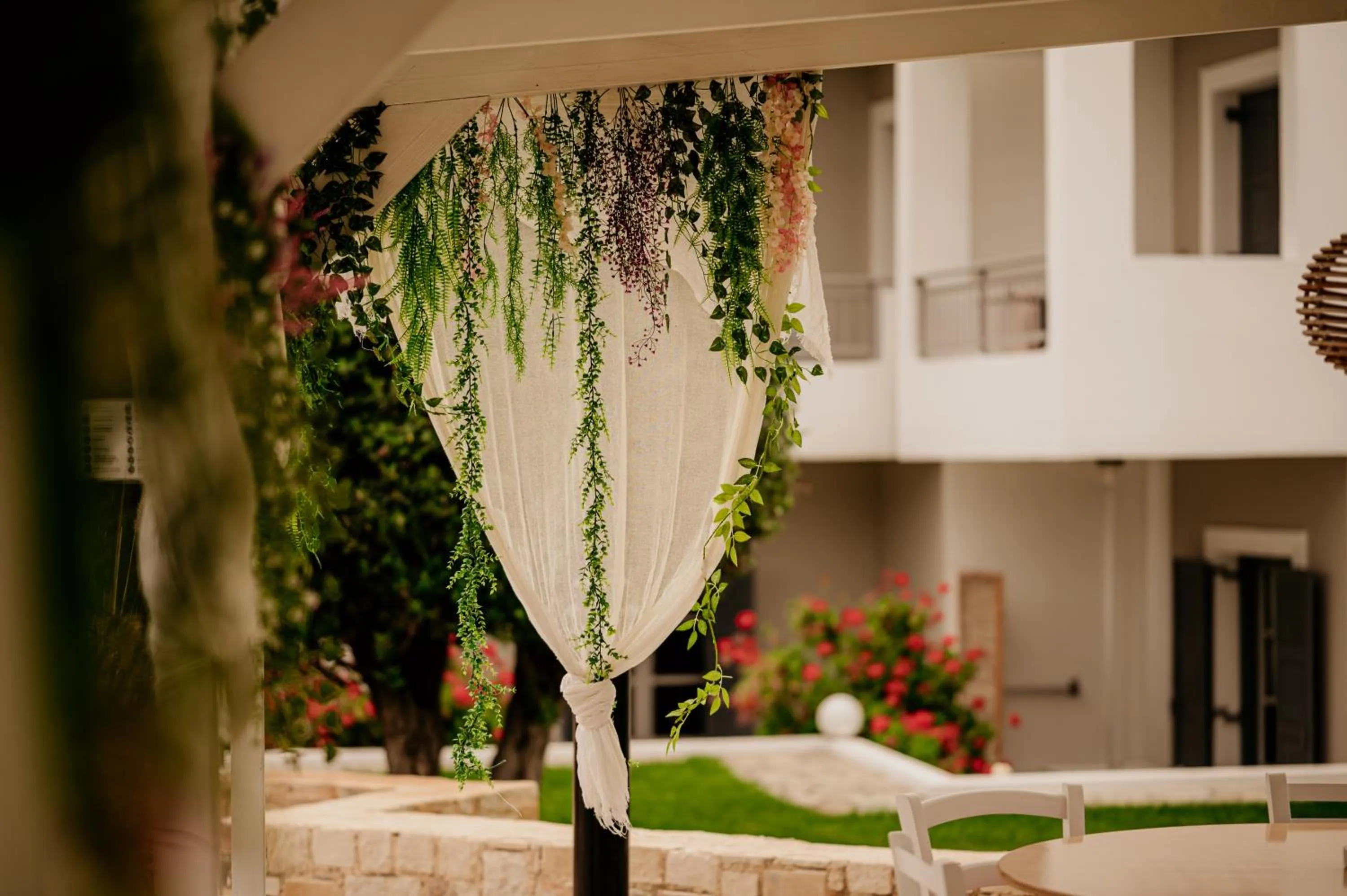 Garden in Iphigenia Mythic Retreat