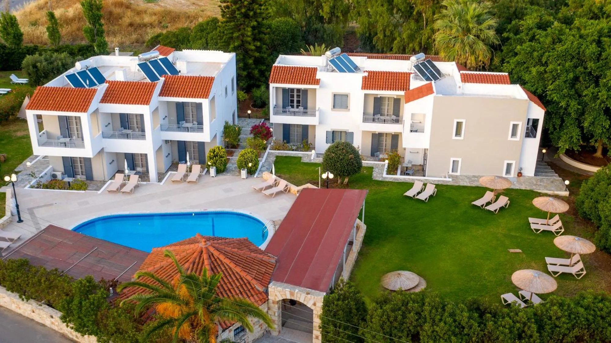 Bird's eye view in Iphigenia Mythic Retreat