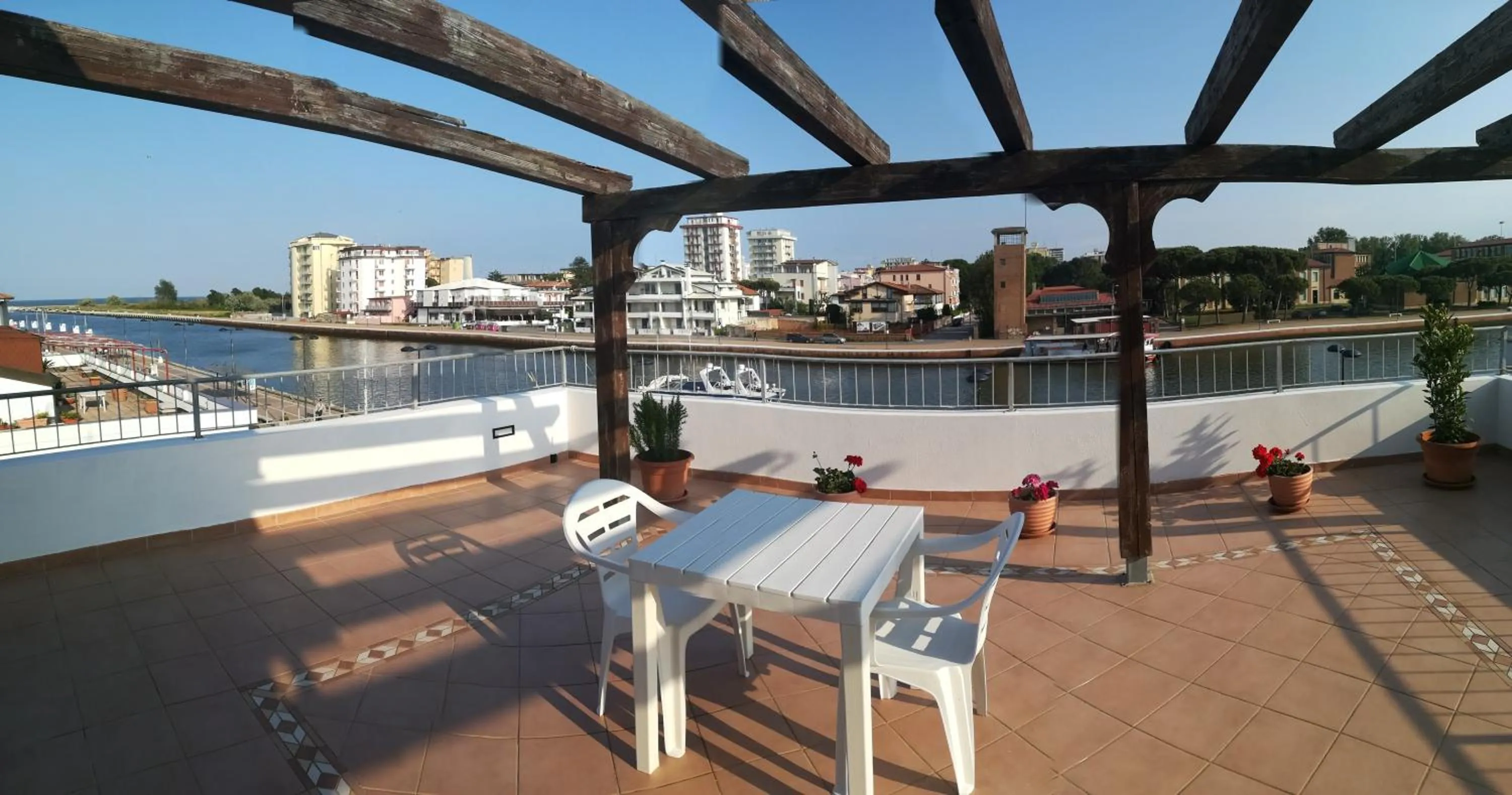 Balcony/Terrace in B&B Traghetto