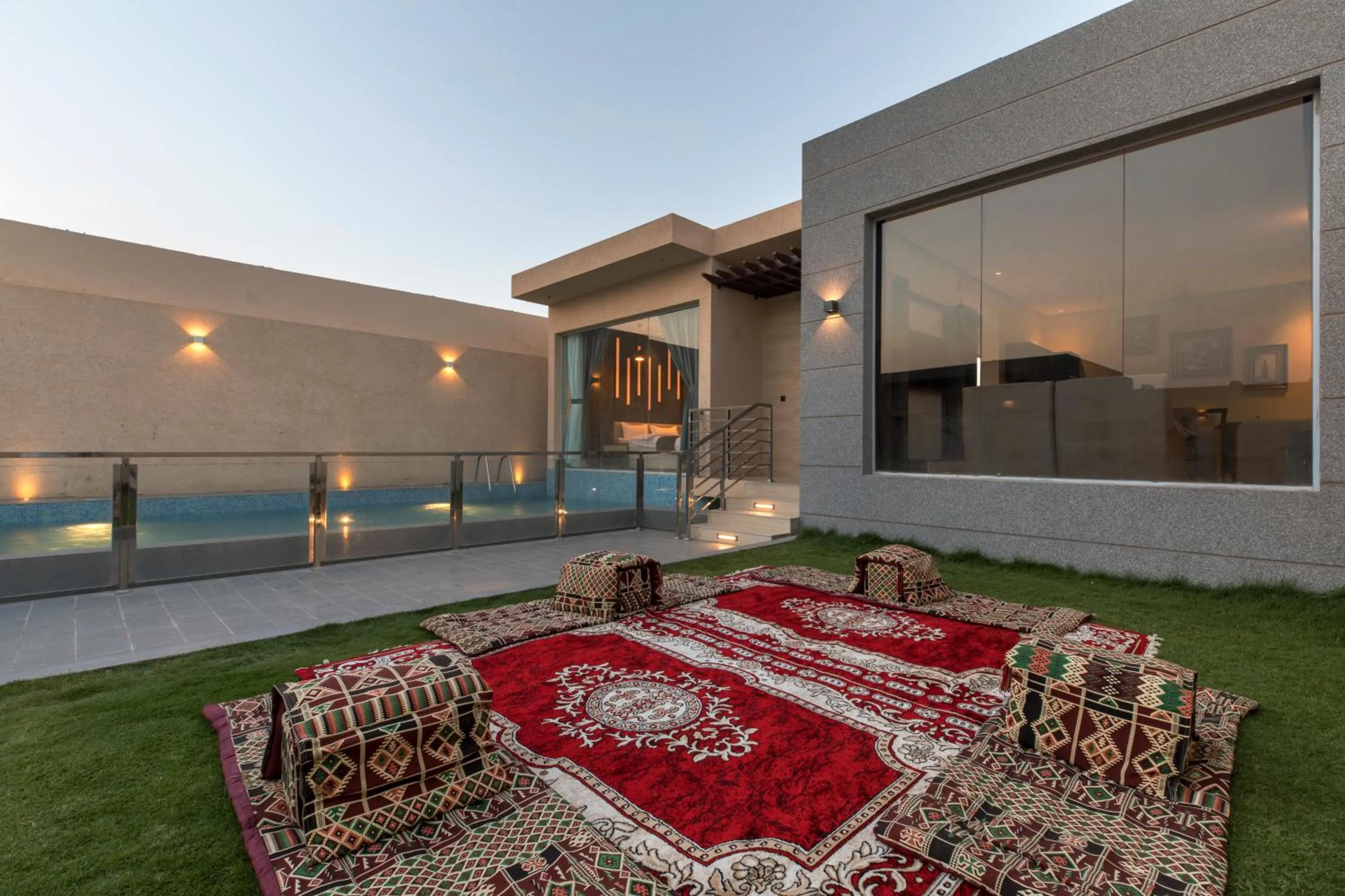 Garden in The Corner Hotel Resorts - Riyadh