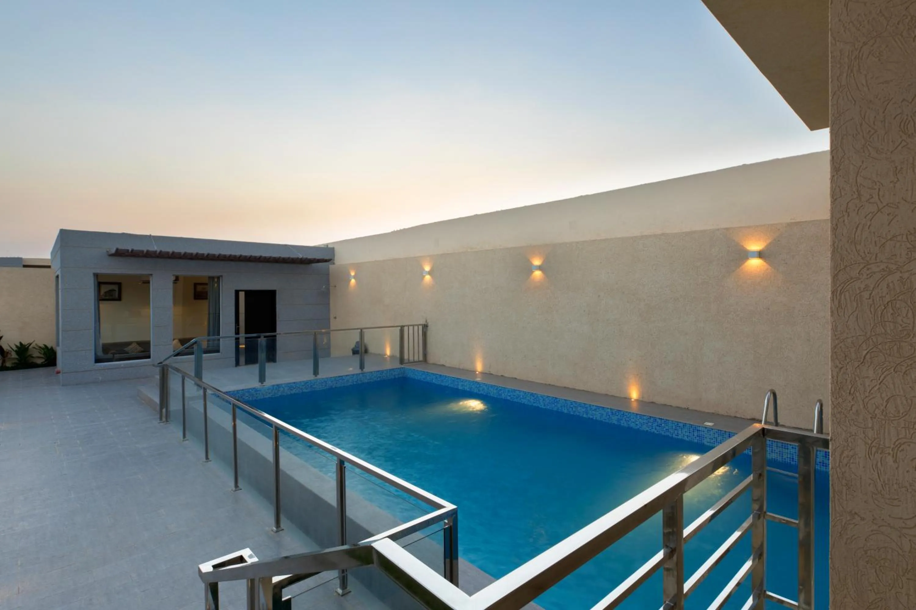 Swimming pool in The Corner Hotel Resorts - Riyadh