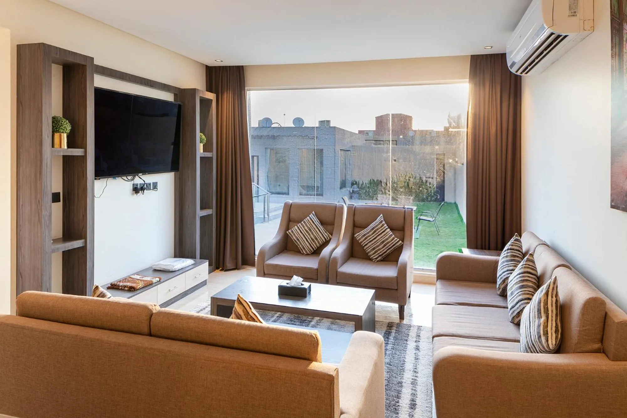 Living room in The Corner Hotel Resorts - Riyadh