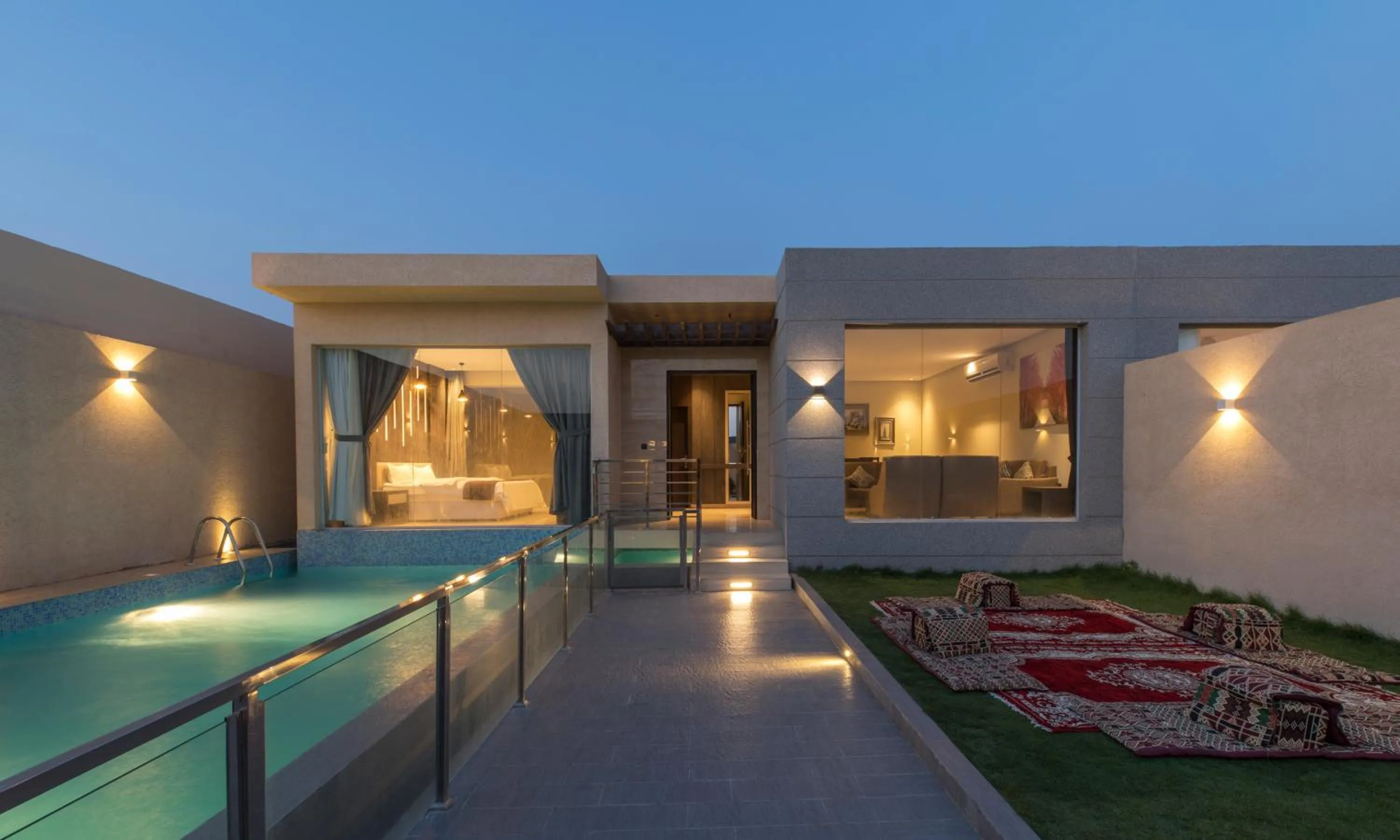 Property building in The Corner Hotel Resorts - Riyadh