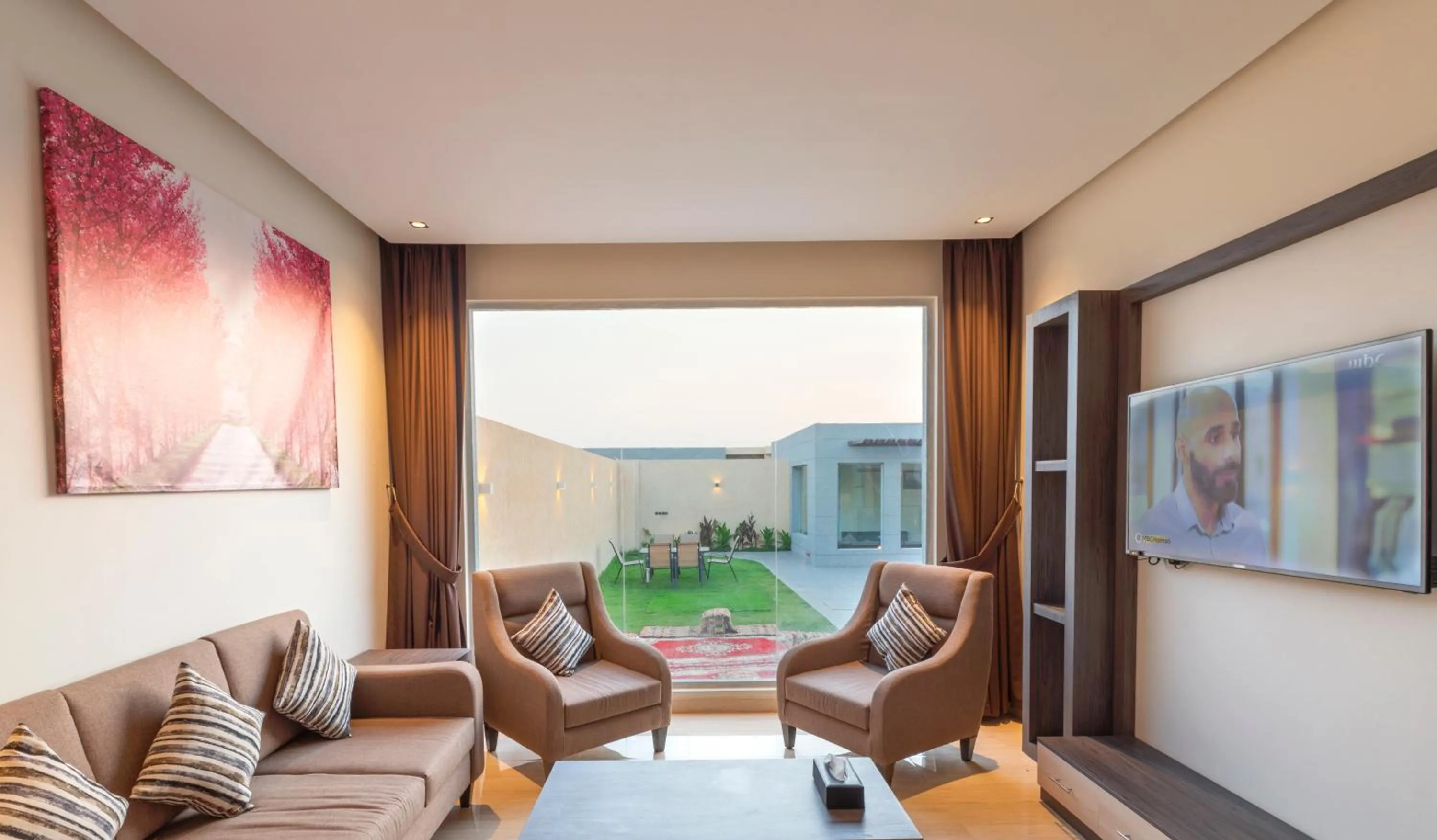 Living room in The Corner Hotel Resorts - Riyadh