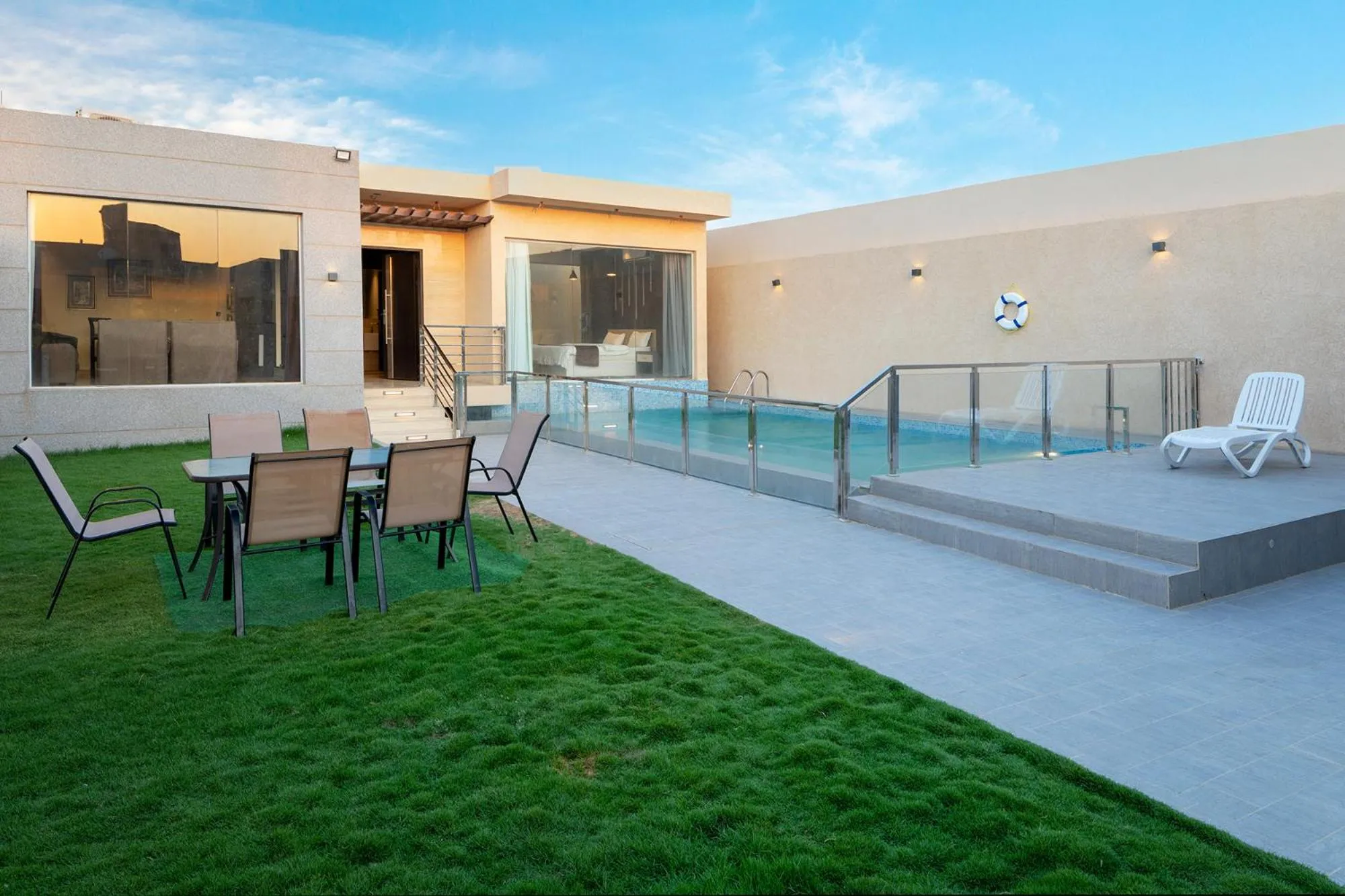 Patio in The Corner Hotel Resorts - Riyadh