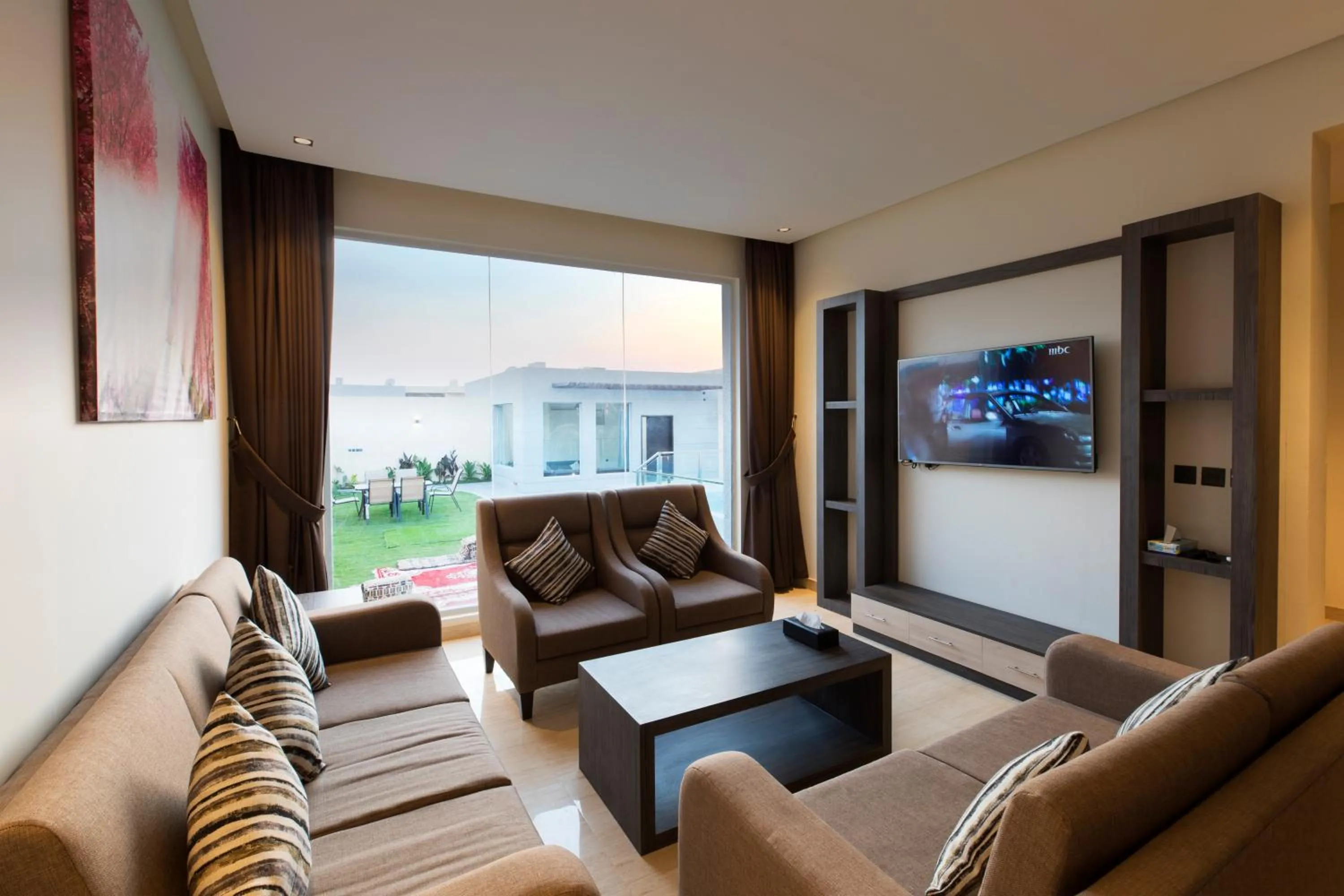 Living room in The Corner Hotel Resorts - Riyadh