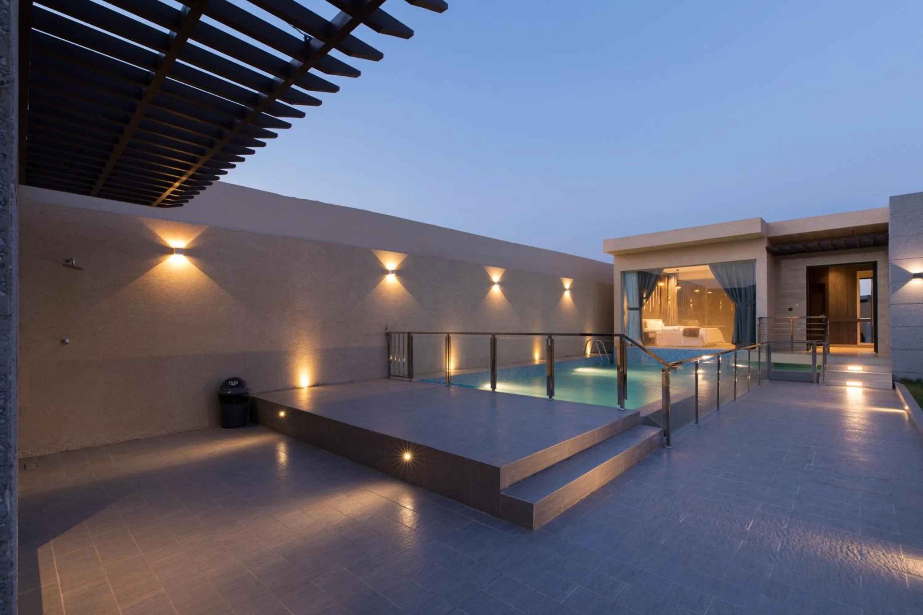 Swimming pool in The Corner Hotel Resorts - Riyadh