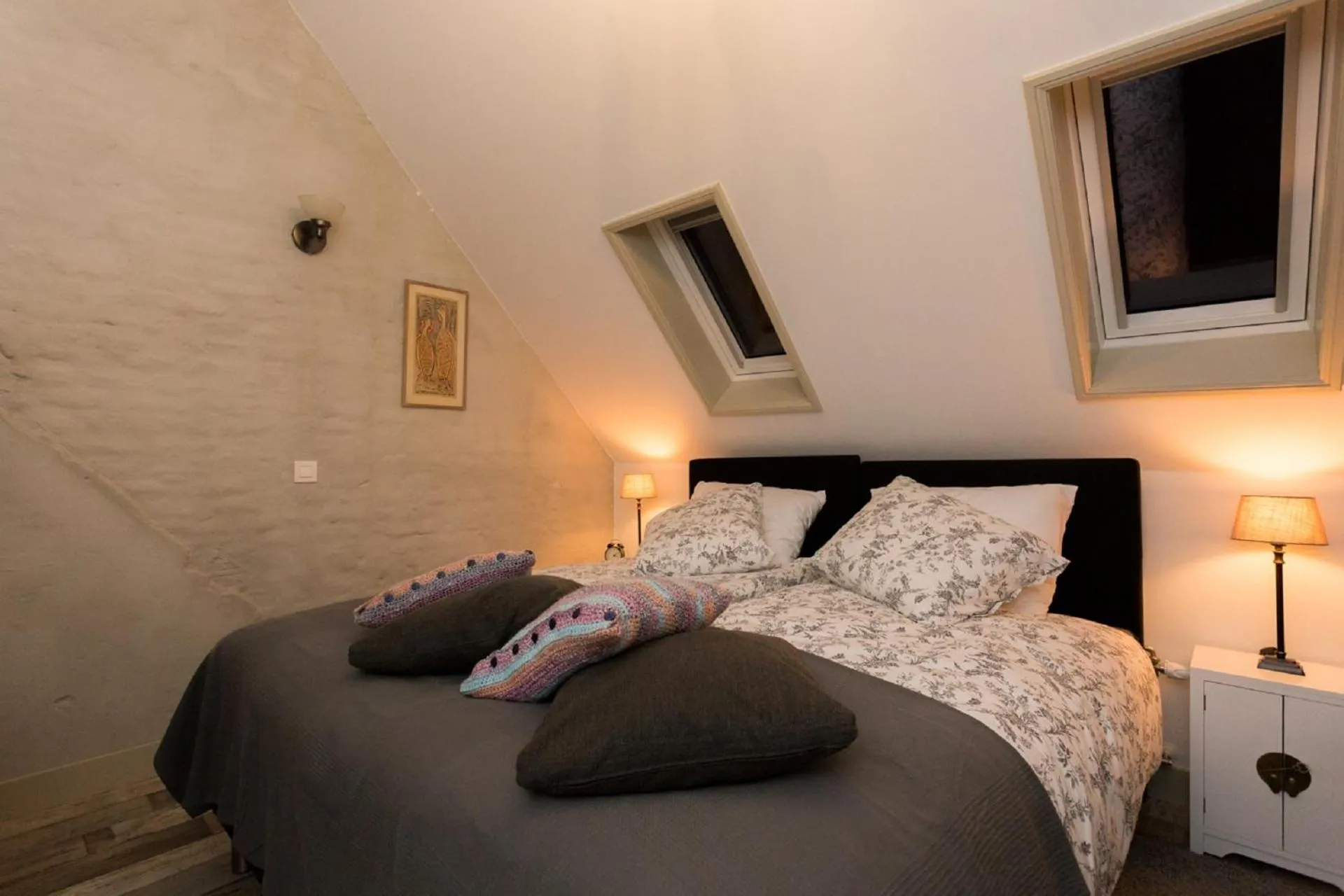 Bed in Bed & Breakfast Huis Sevenaer