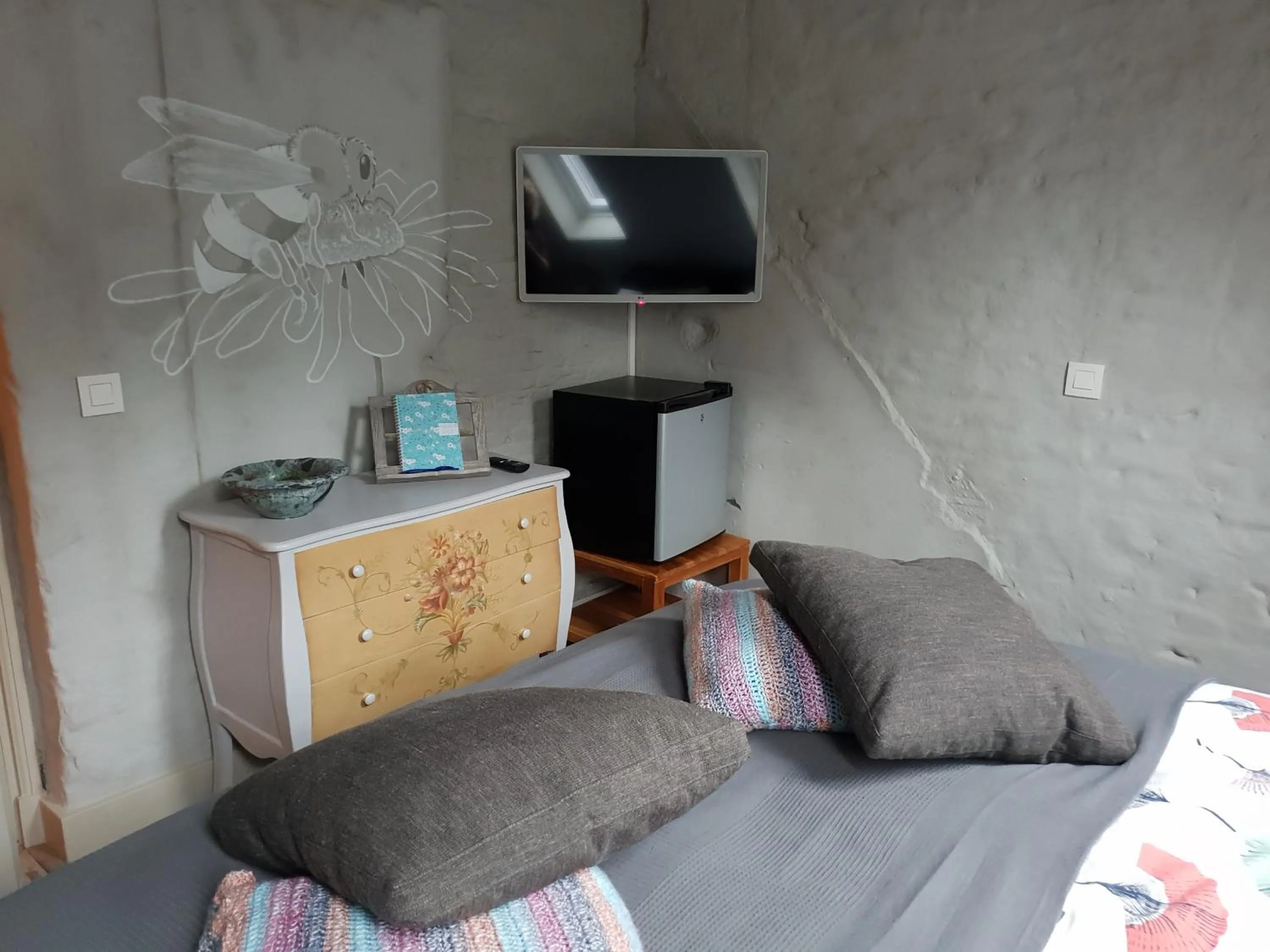 Bed in Bed & Breakfast Huis Sevenaer