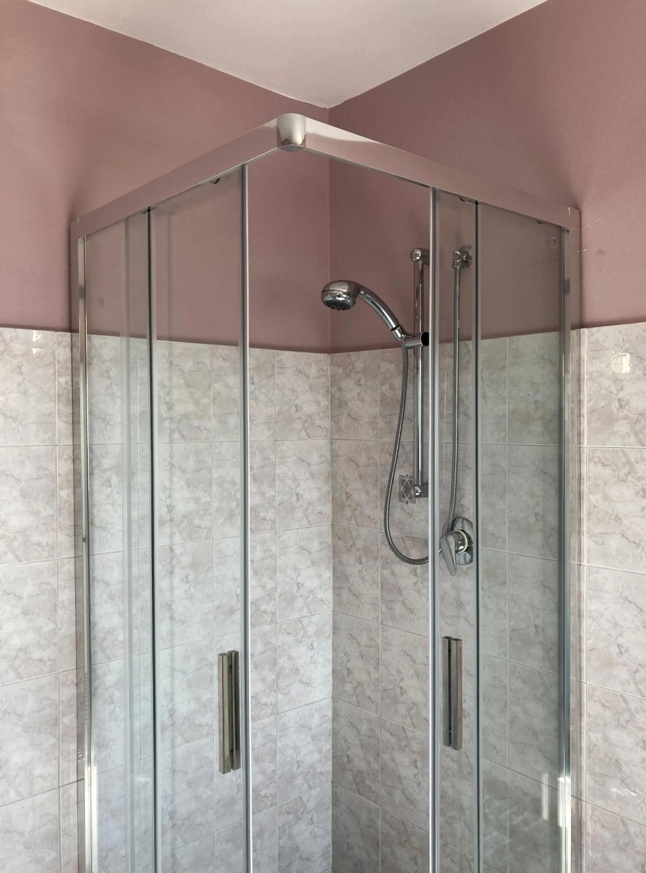 Shower in il Podere La Casina