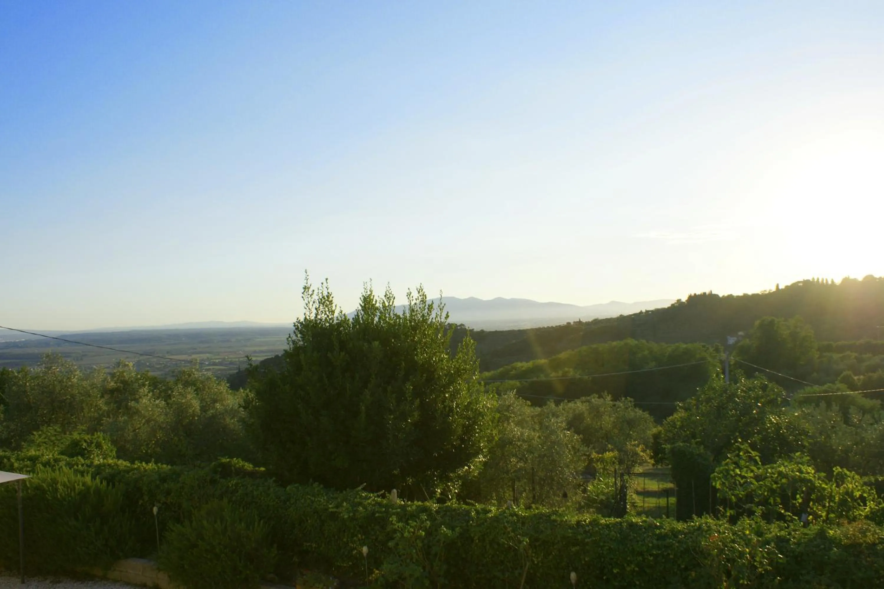 View (from property/room) in il Podere La Casina