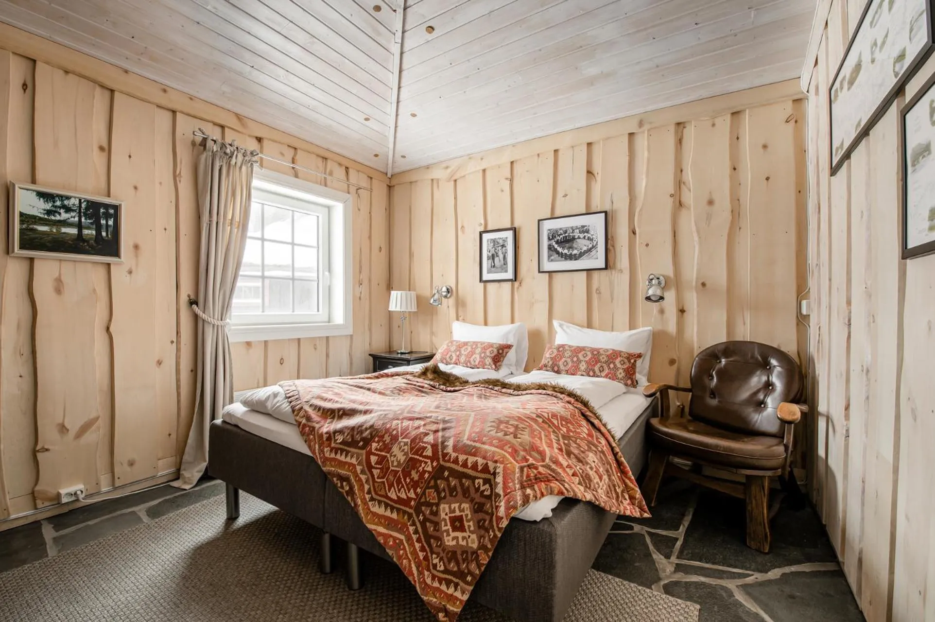 Bedroom, Bed in Namsentunet