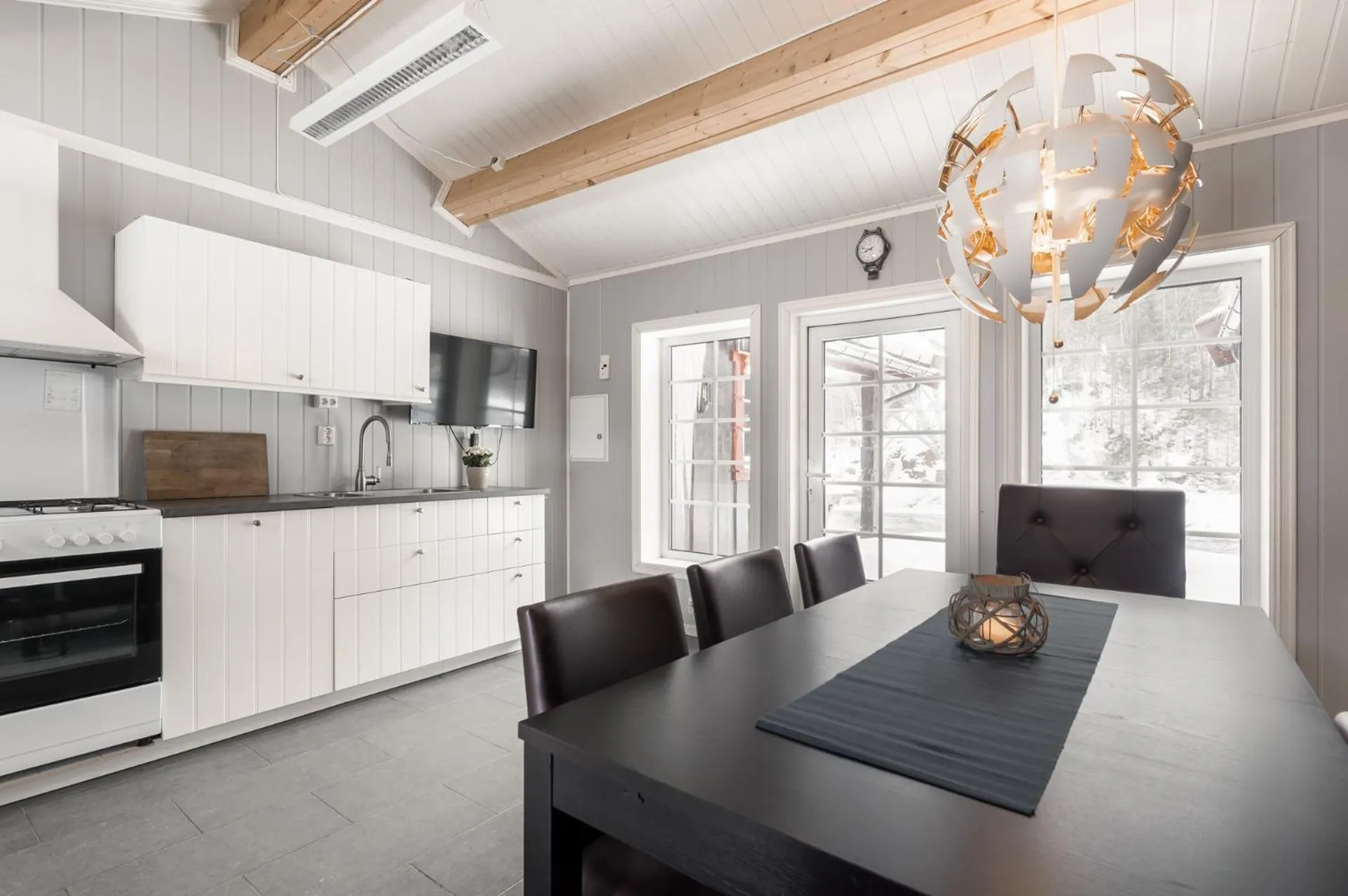 Kitchen or kitchenette in Namsentunet