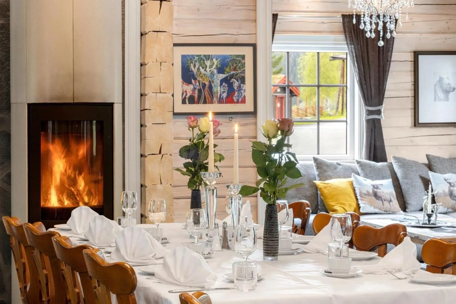 Restaurant/places to eat in Namsentunet