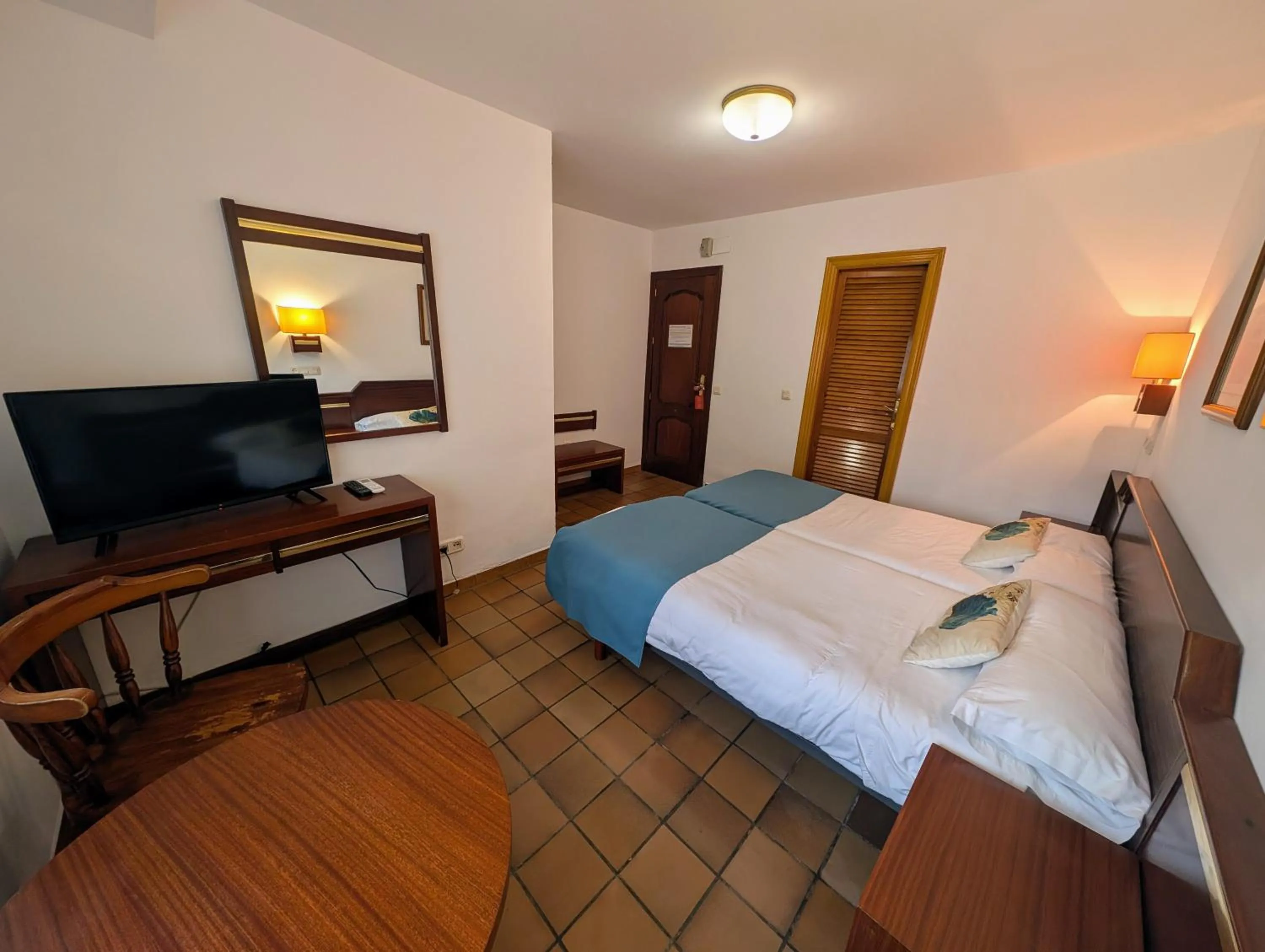 Bed in Hotel Santa María