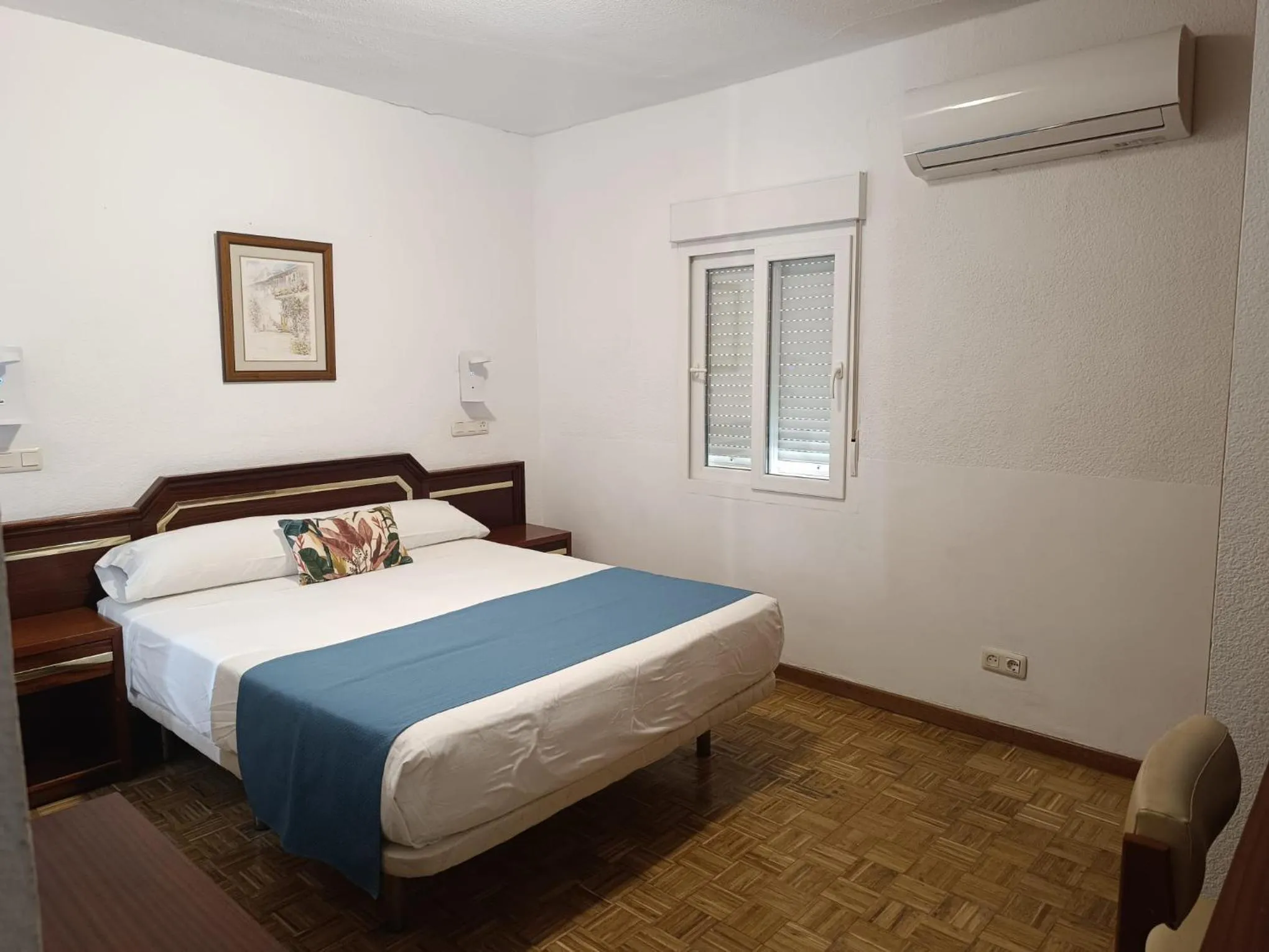 Bed in Hotel Santa María