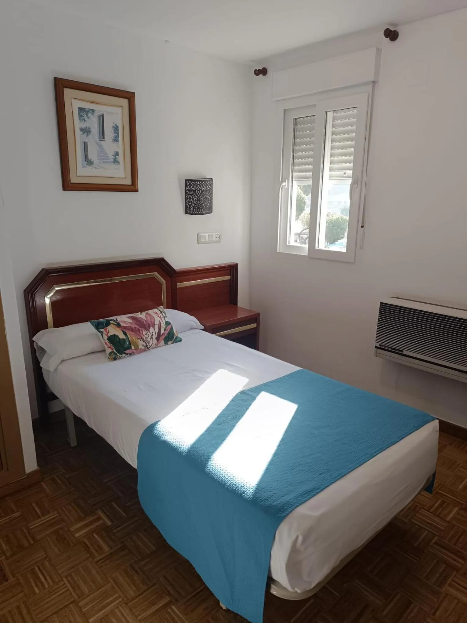 Bed in Hotel Santa María