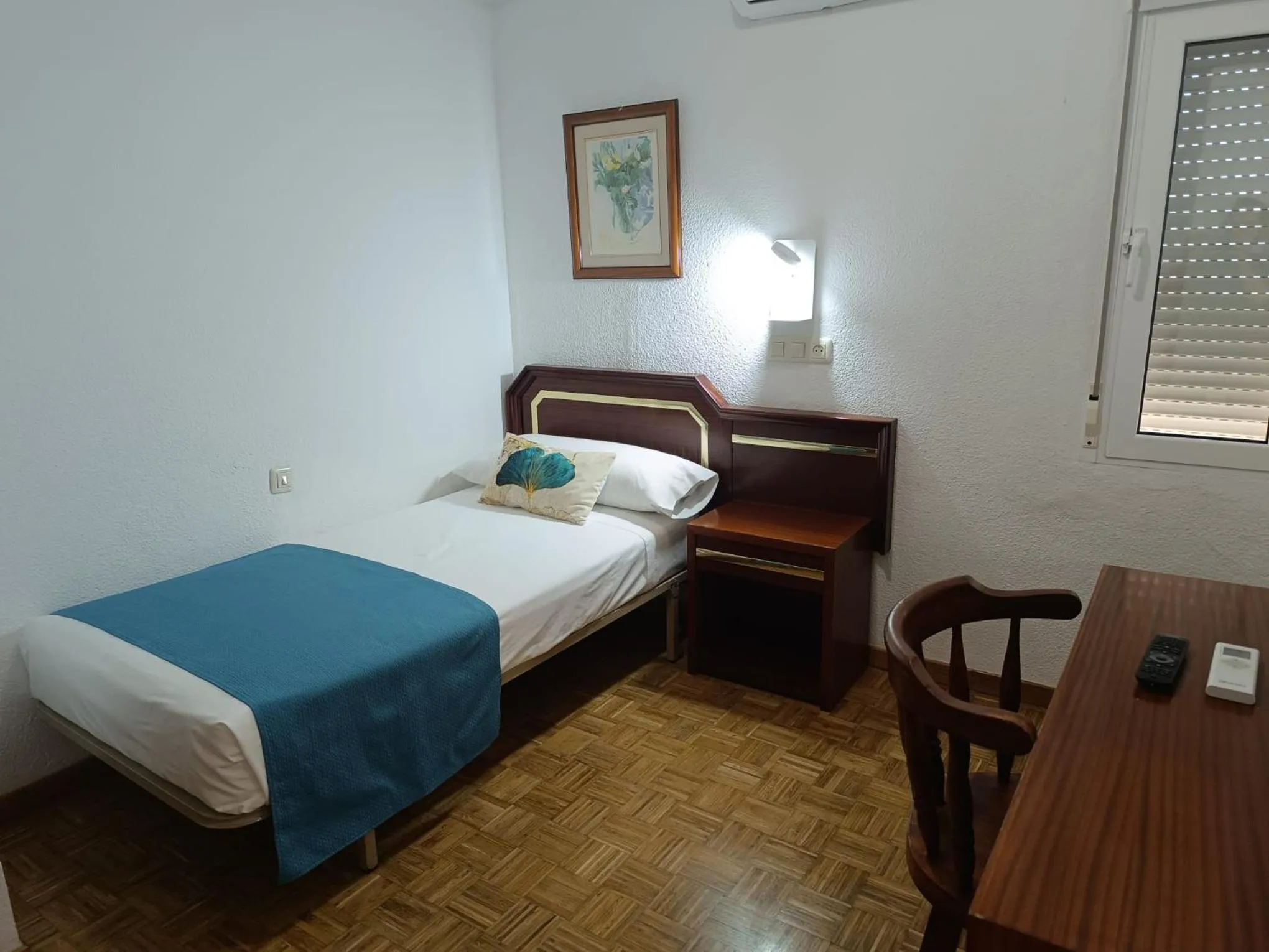 Bed in Hotel Santa María