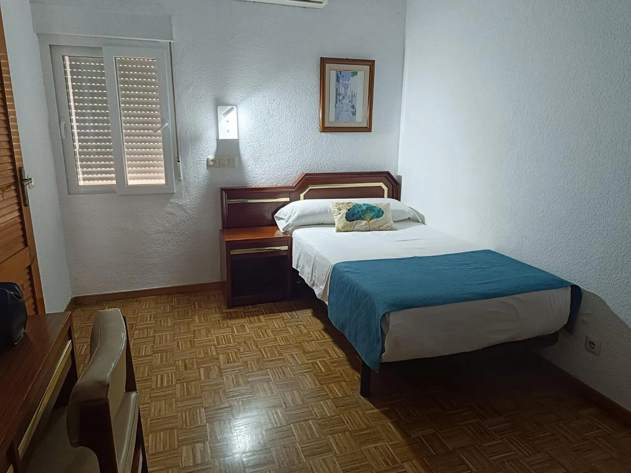 Bed in Hotel Santa María