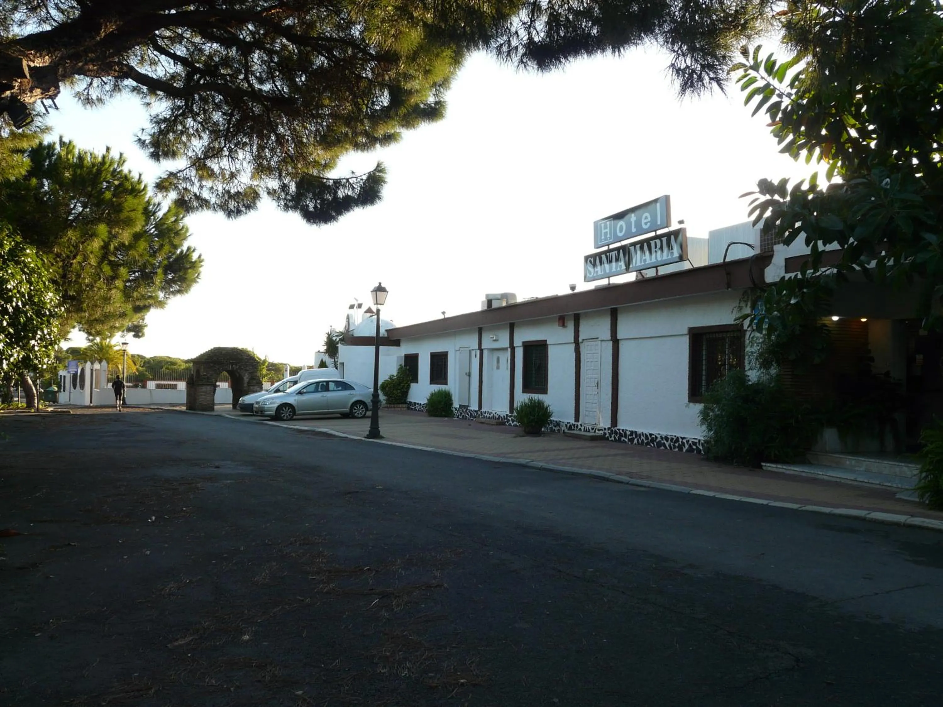 Property building in Hotel Santa María